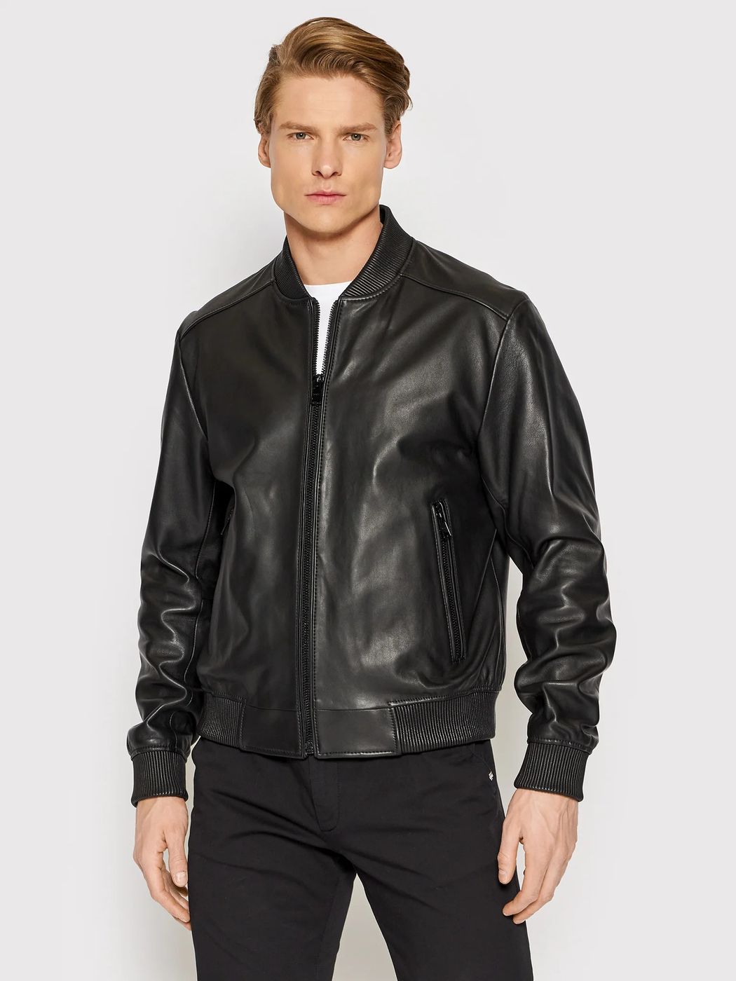 BOSS Leather Jacket