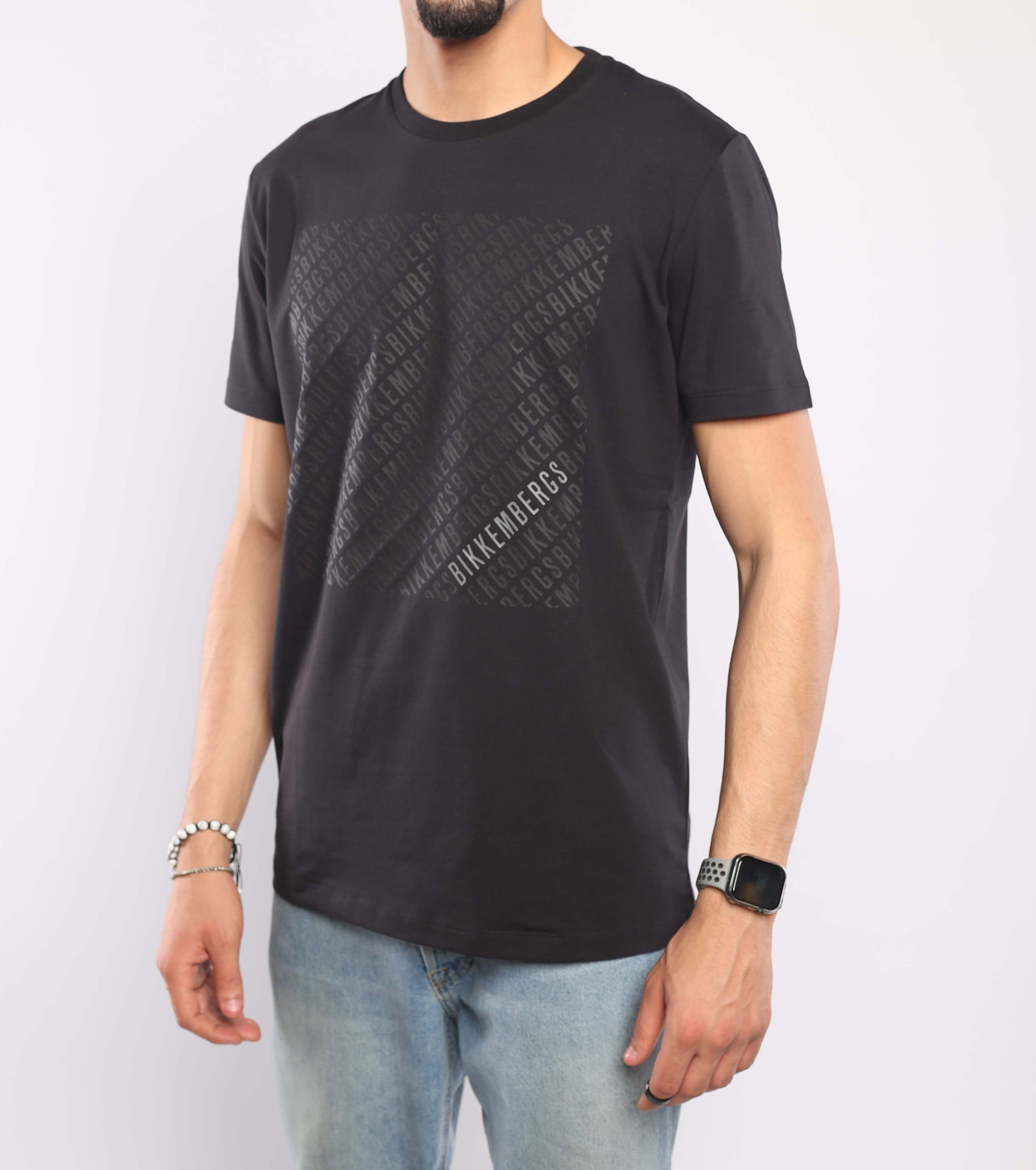 BIKKEMBRGS MEDUIM FIT COTTON T-SHIRT