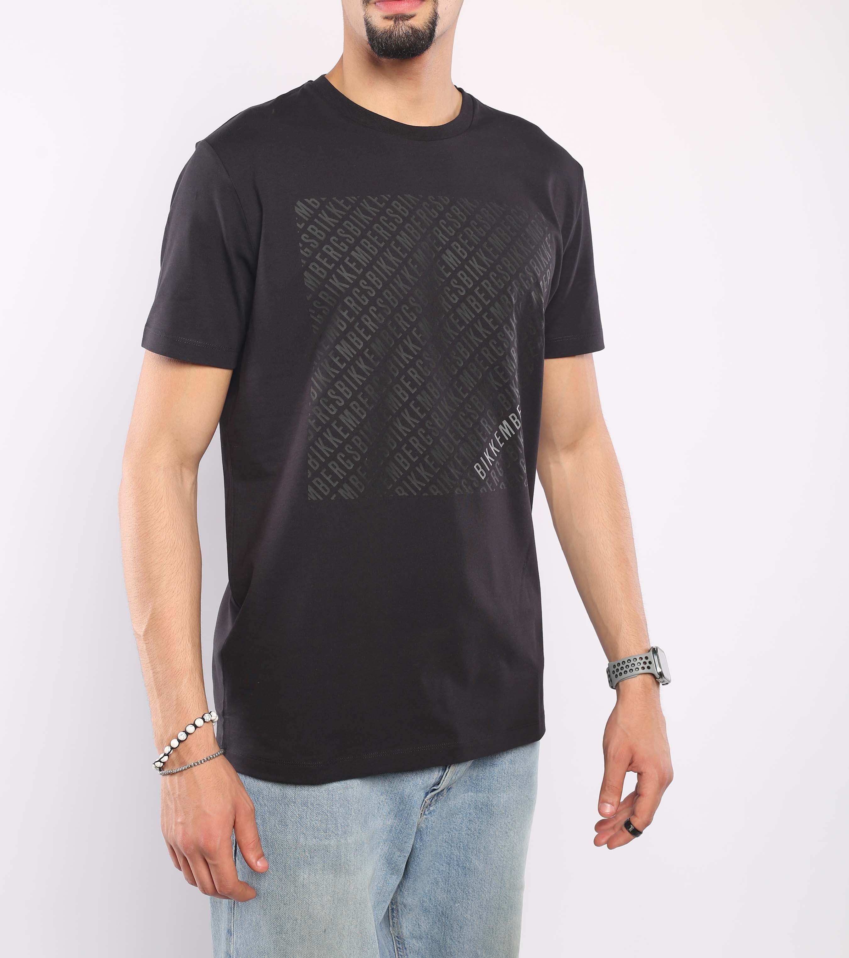 BIKKEMBRGS MEDUIM FIT COTTON T-SHIRT