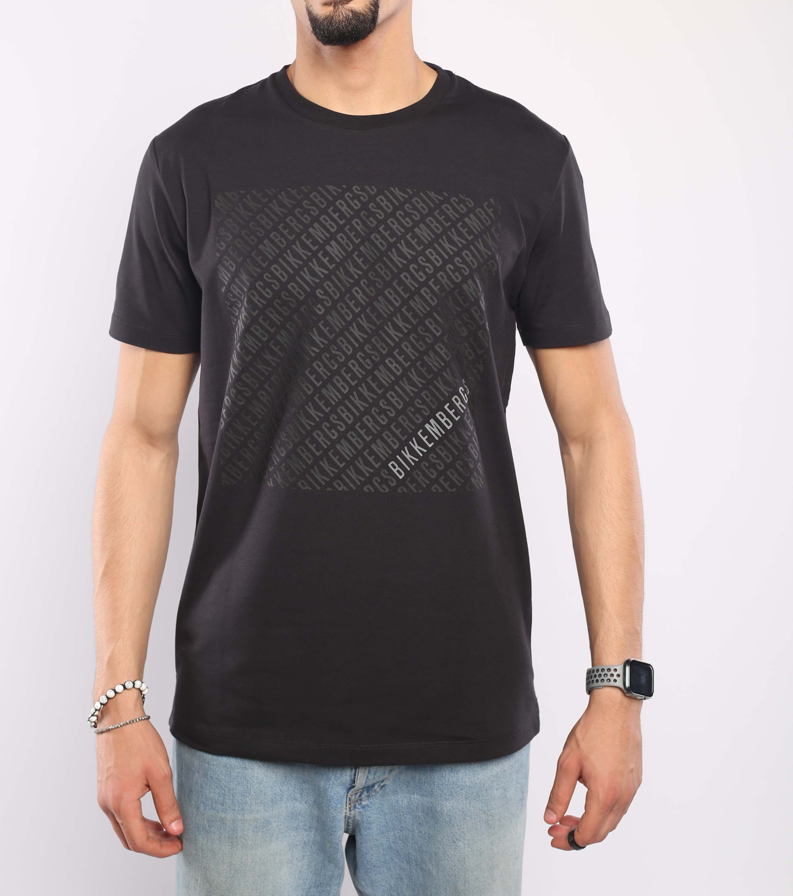 BIKKEMBRGS MEDUIM FIT COTTON T-SHIRT