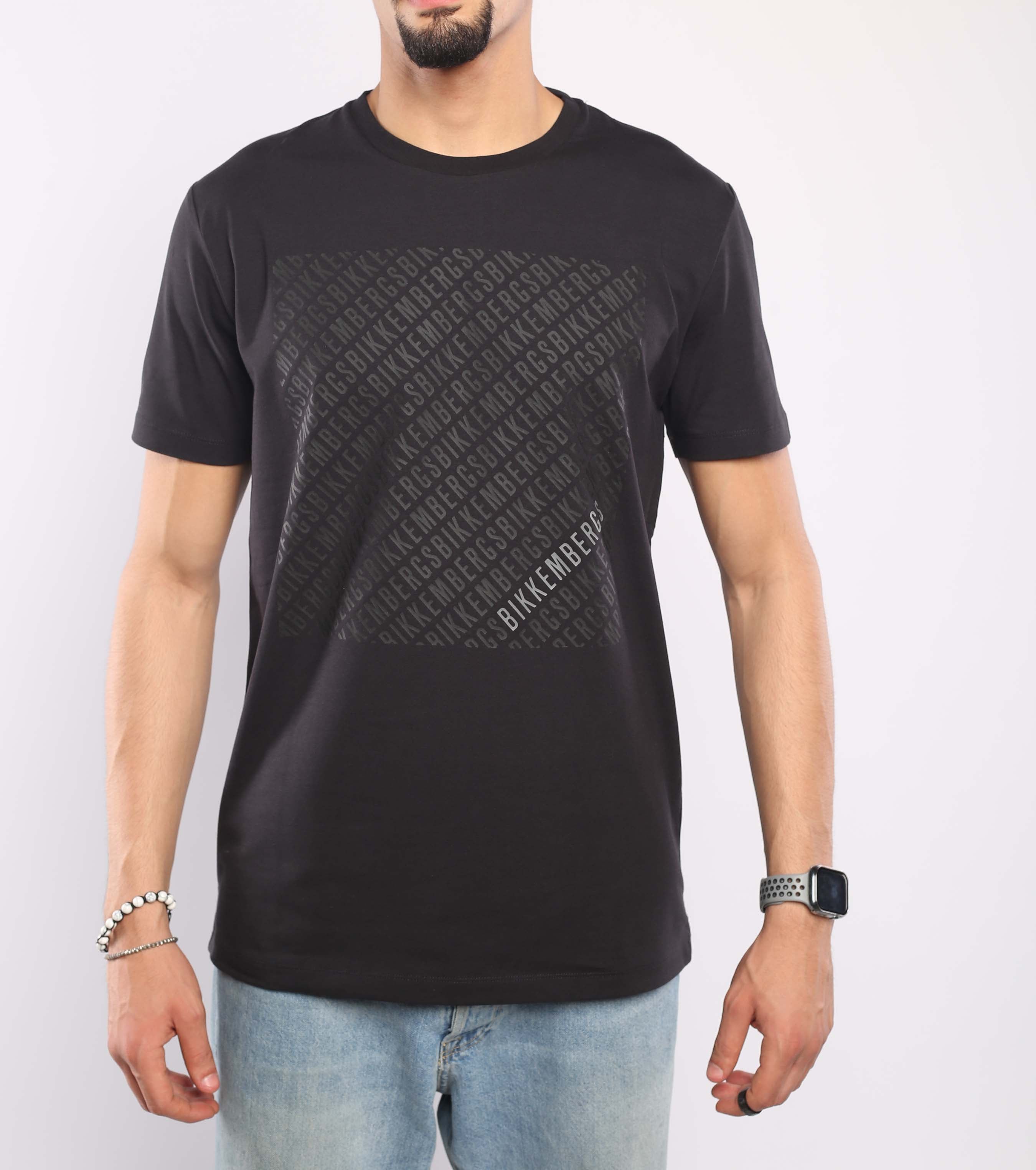 BIKKEMBRGS MEDUIM FIT COTTON T-SHIRT
