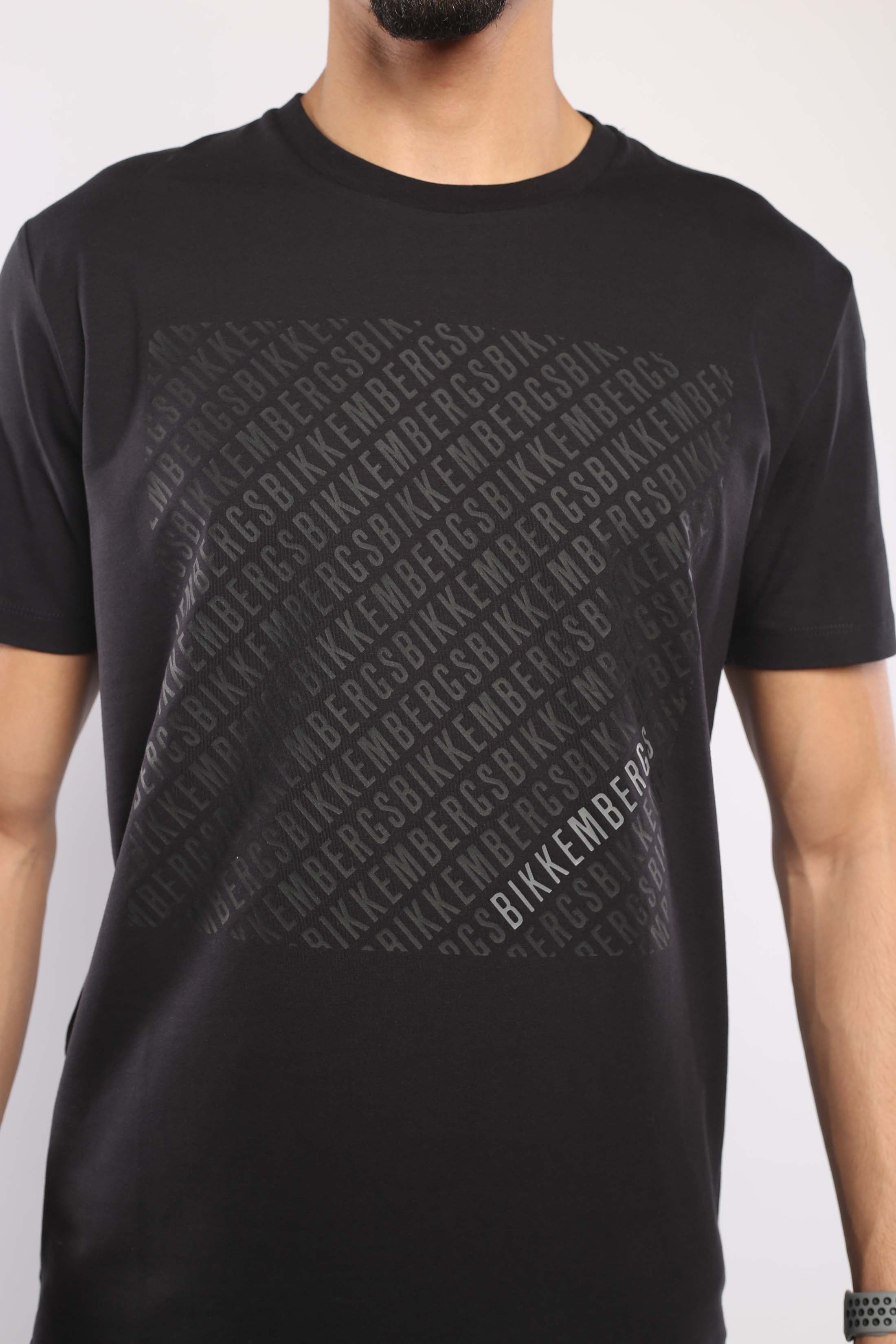 BIKKEMBRGS MEDUIM FIT COTTON T-SHIRT