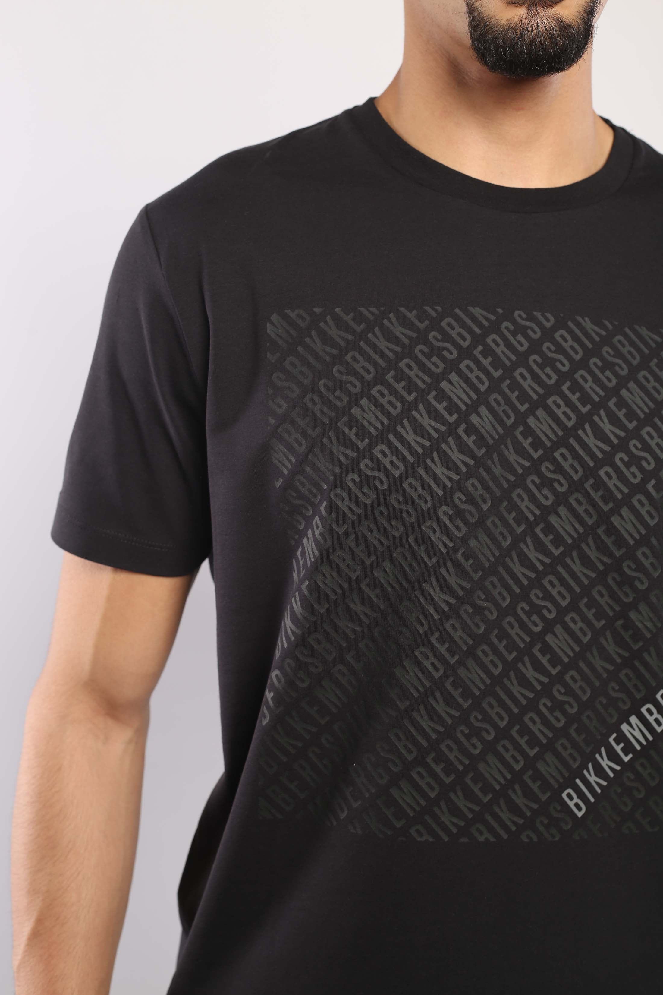 BIKKEMBRGS MEDUIM FIT COTTON T-SHIRT
