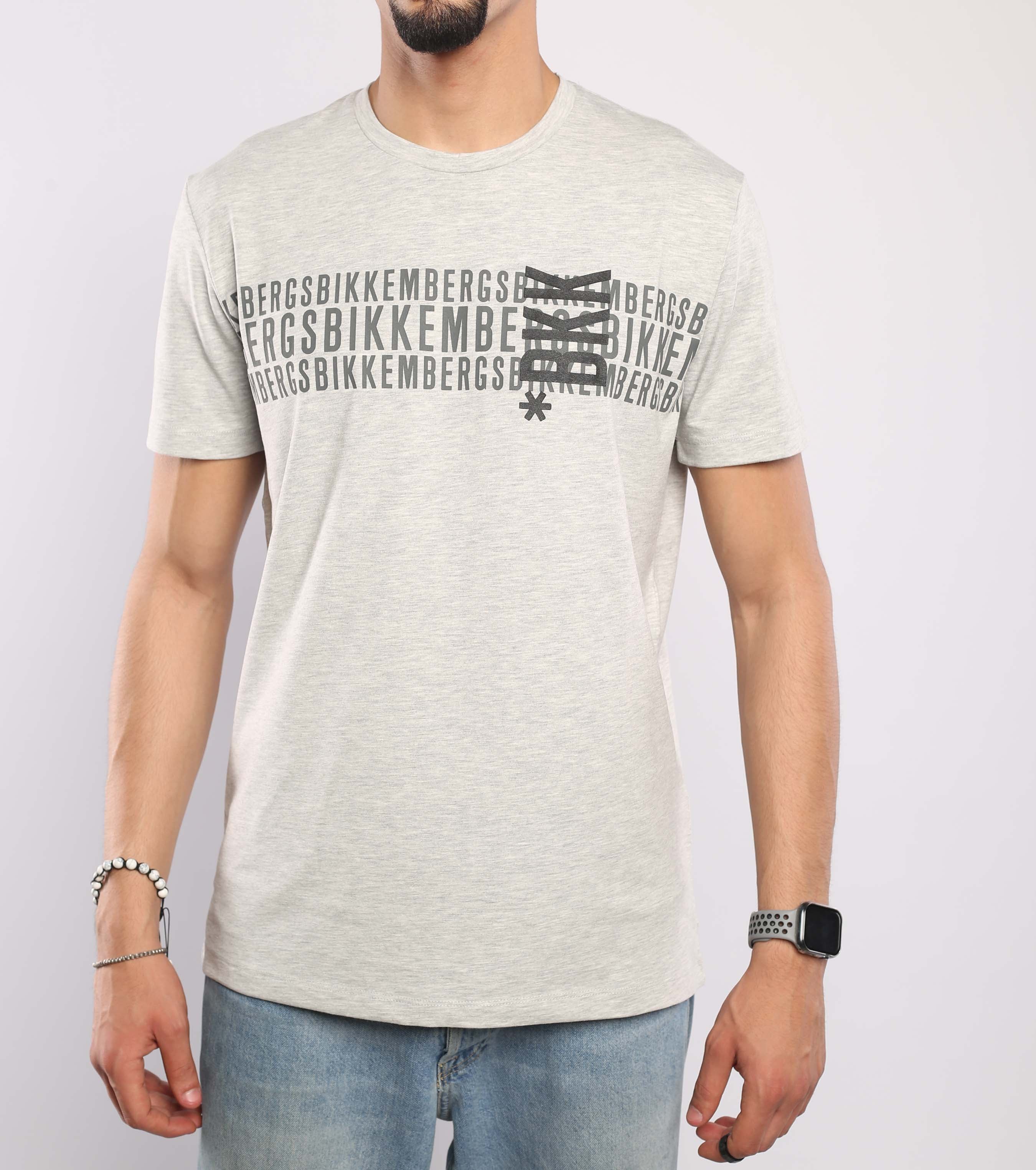 BIKKEMBRGS MEDUIM FIT COTTON T-SHIRT