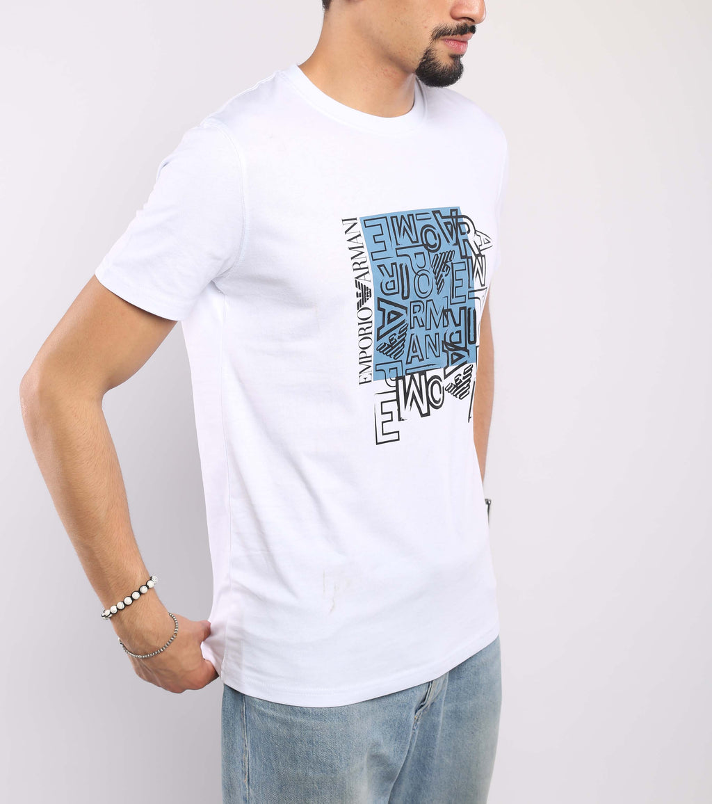 EMPORIO ARMANI MEDUIM FIT COTTON T-SHIRT