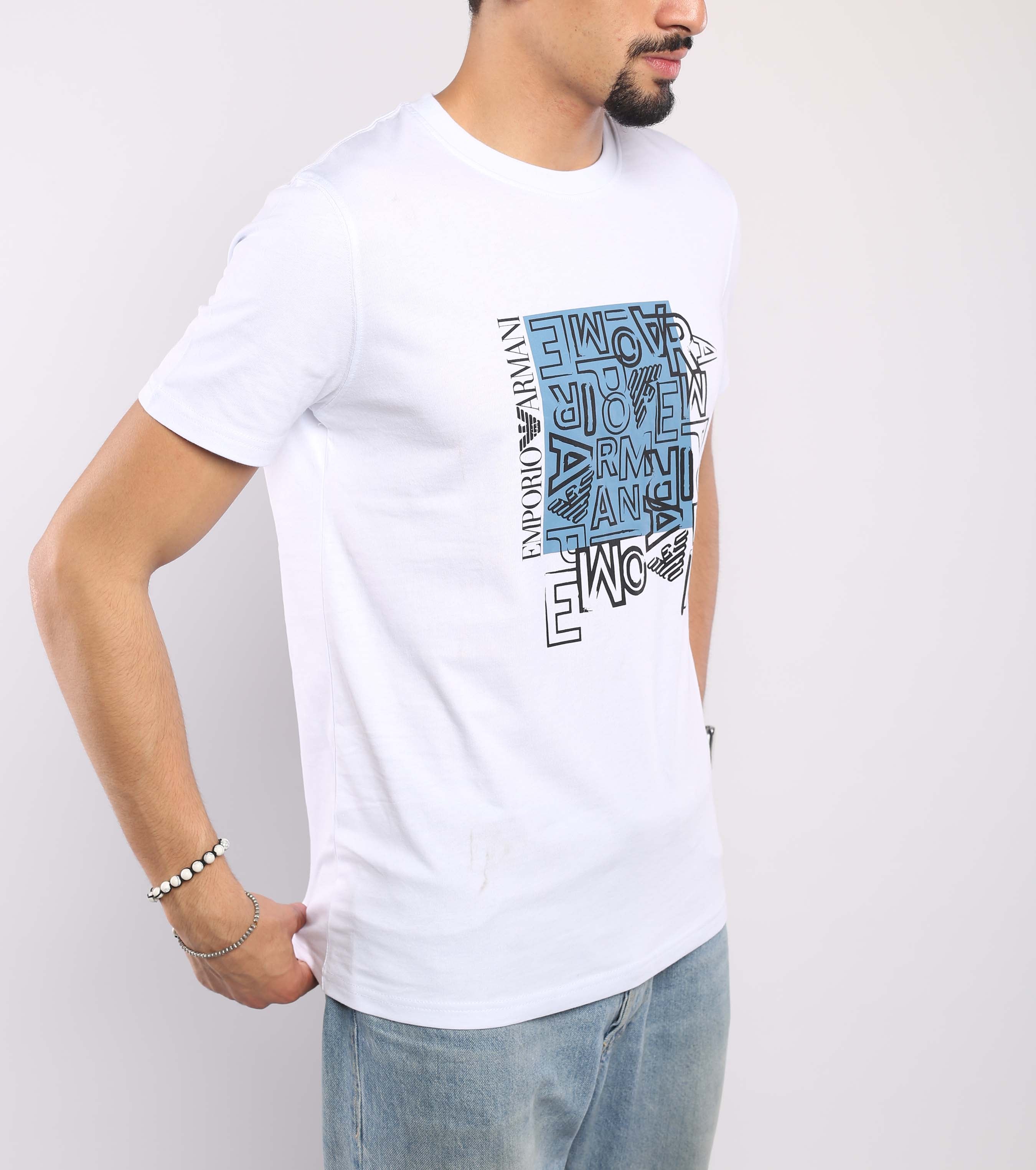EMPORIO ARMANI MEDUIM FIT COTTON T-SHIRT