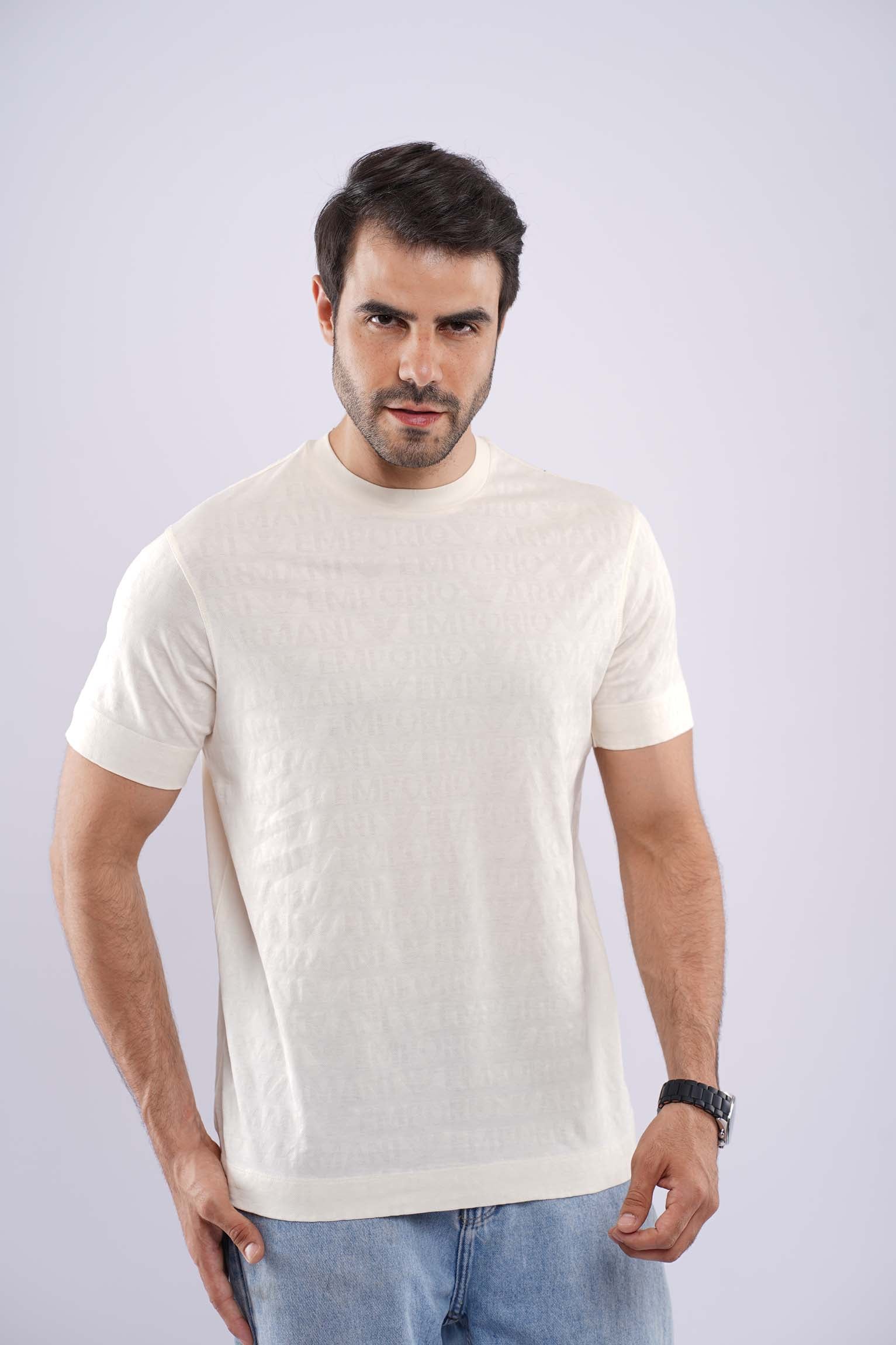 EMPORIO ARMANI MEDUIM FIT COTTON T-SHIRT