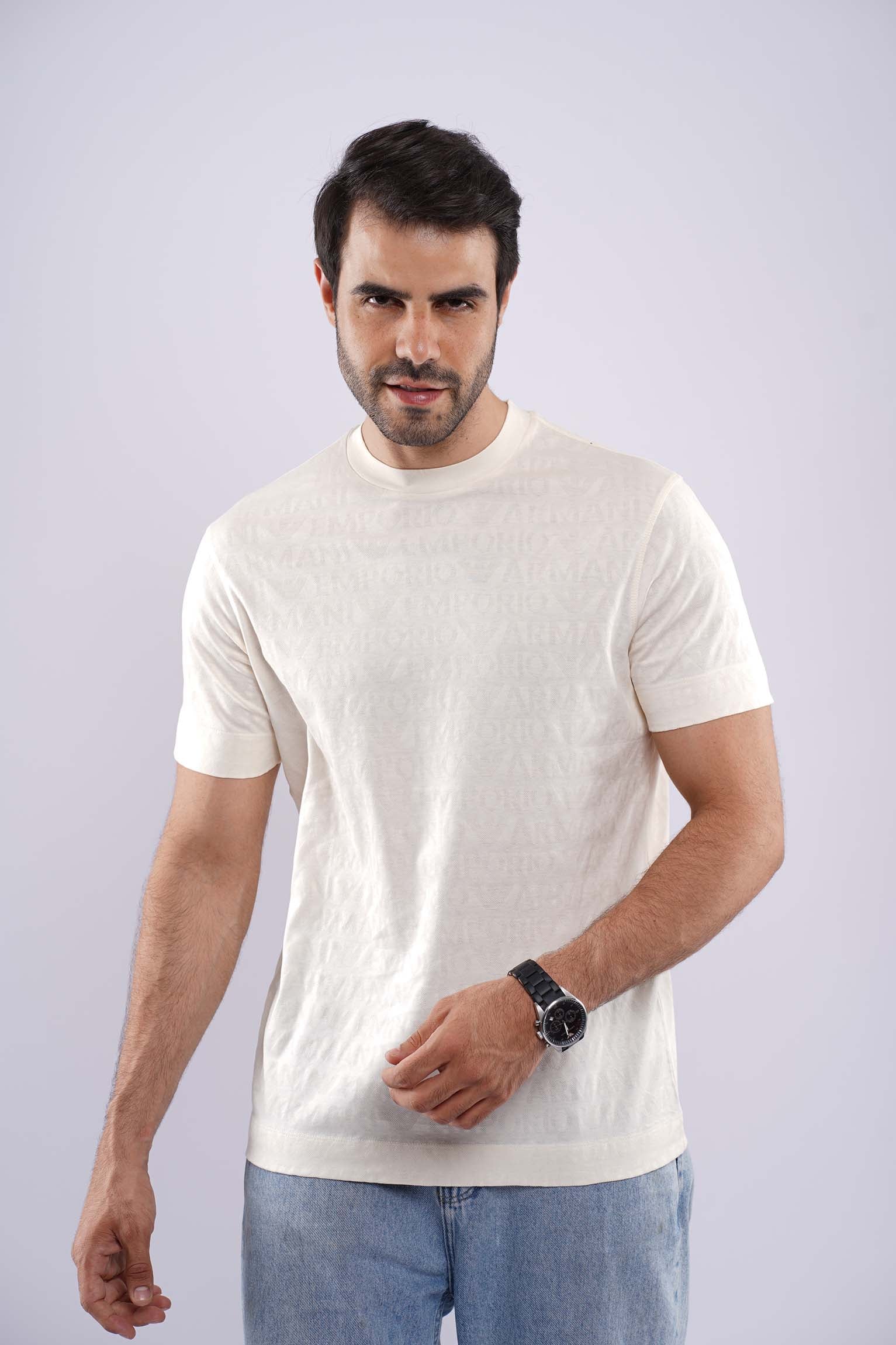 EMPORIO ARMANI MEDUIM FIT COTTON T-SHIRT