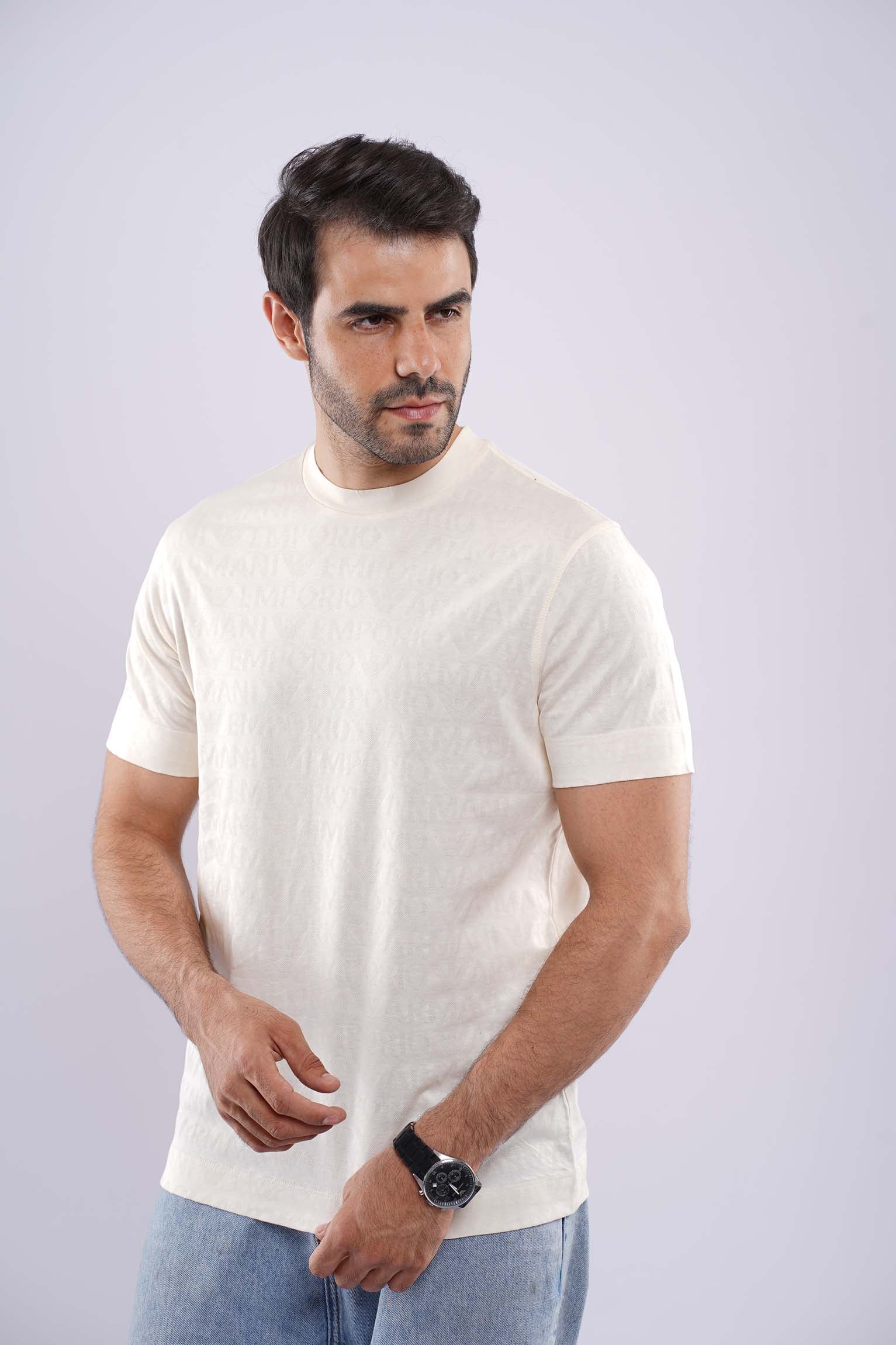 EMPORIO ARMANI MEDUIM FIT COTTON T-SHIRT