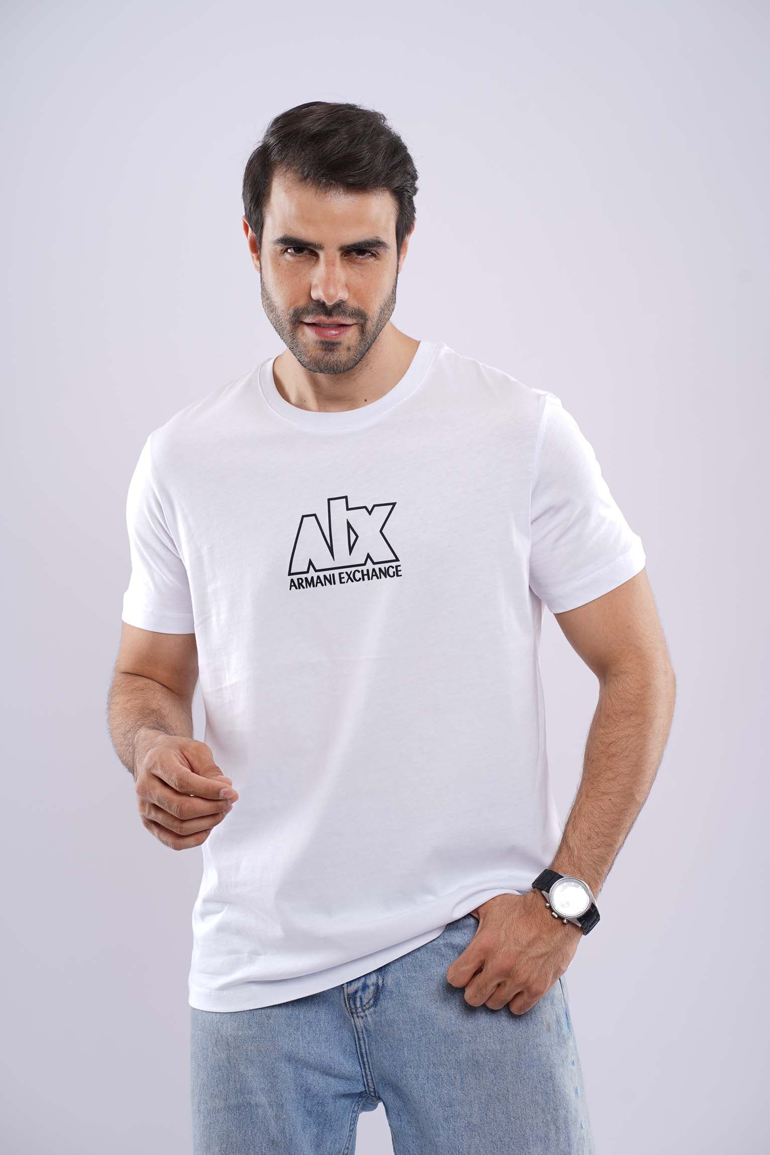 ARMANI EXCHANGE MEDUIM FIT COTTON T-SHIRT