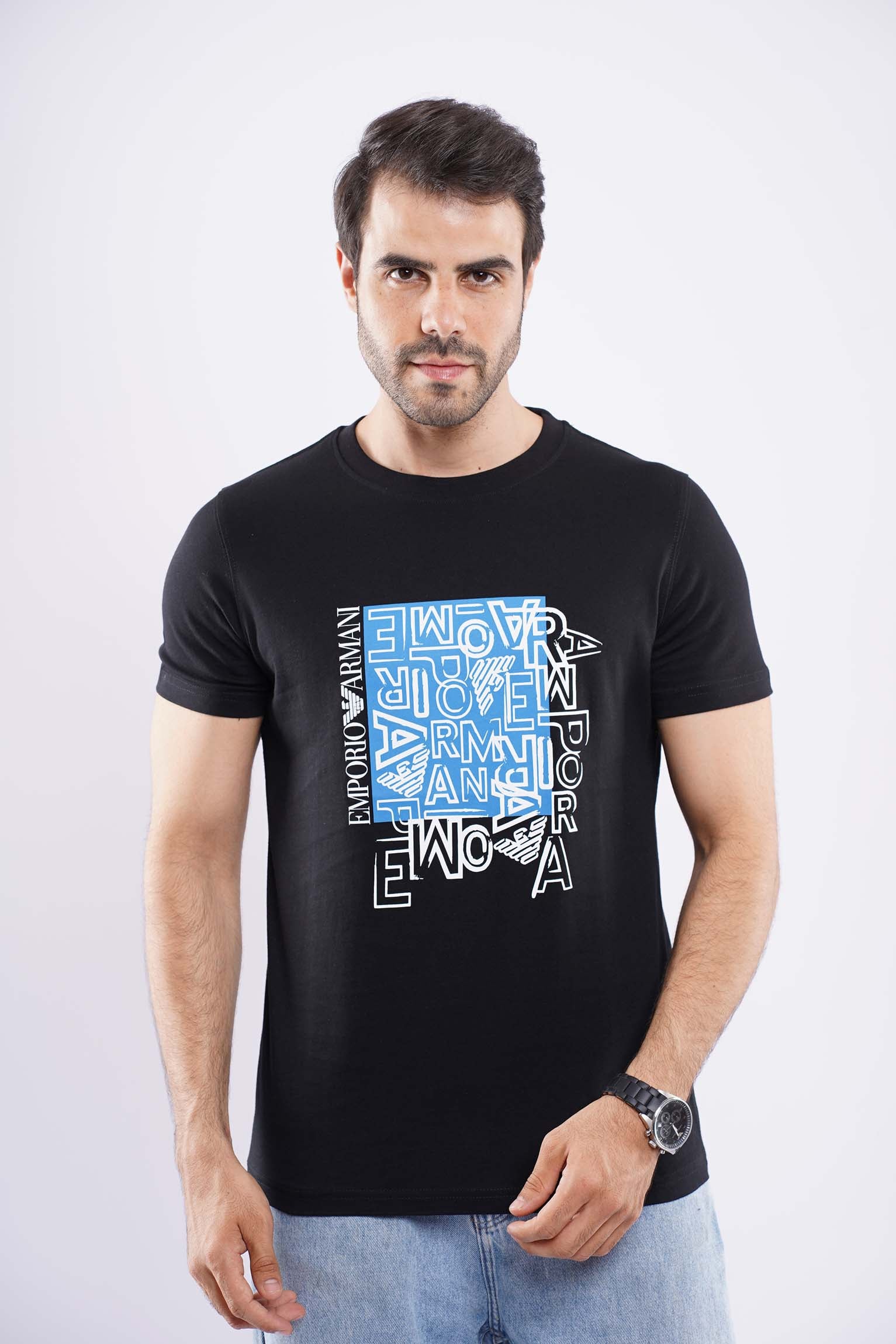 EMPORIO ARMANI MEDUIM FIT COTTON T-SHIRT