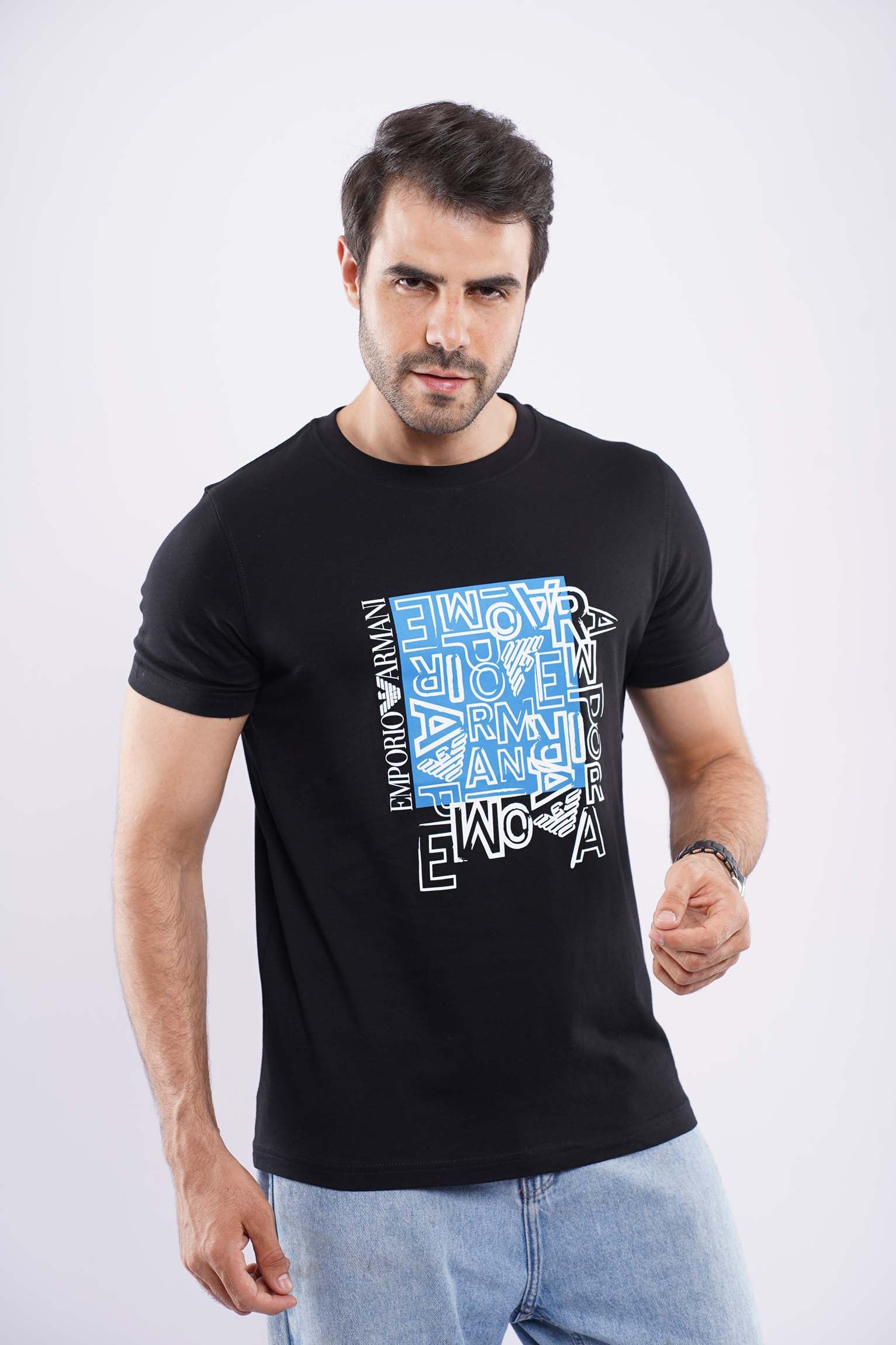 EMPORIO ARMANI MEDUIM FIT COTTON T-SHIRT