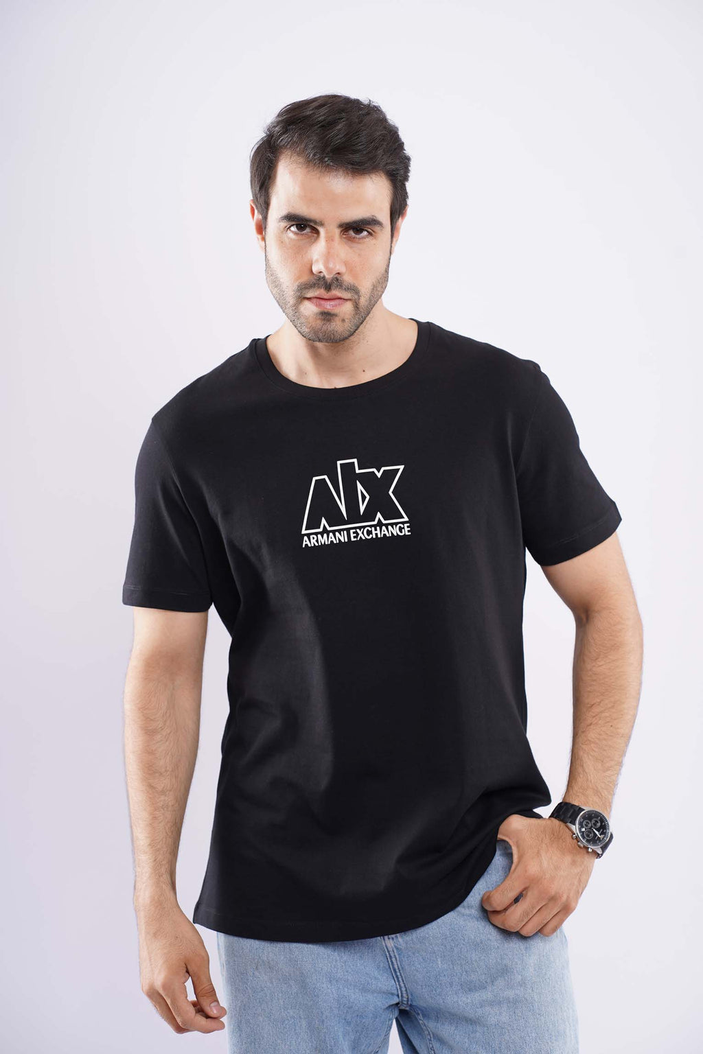ARMANI EXCHANGE MEDUIM FIT COTTON T-SHIRT