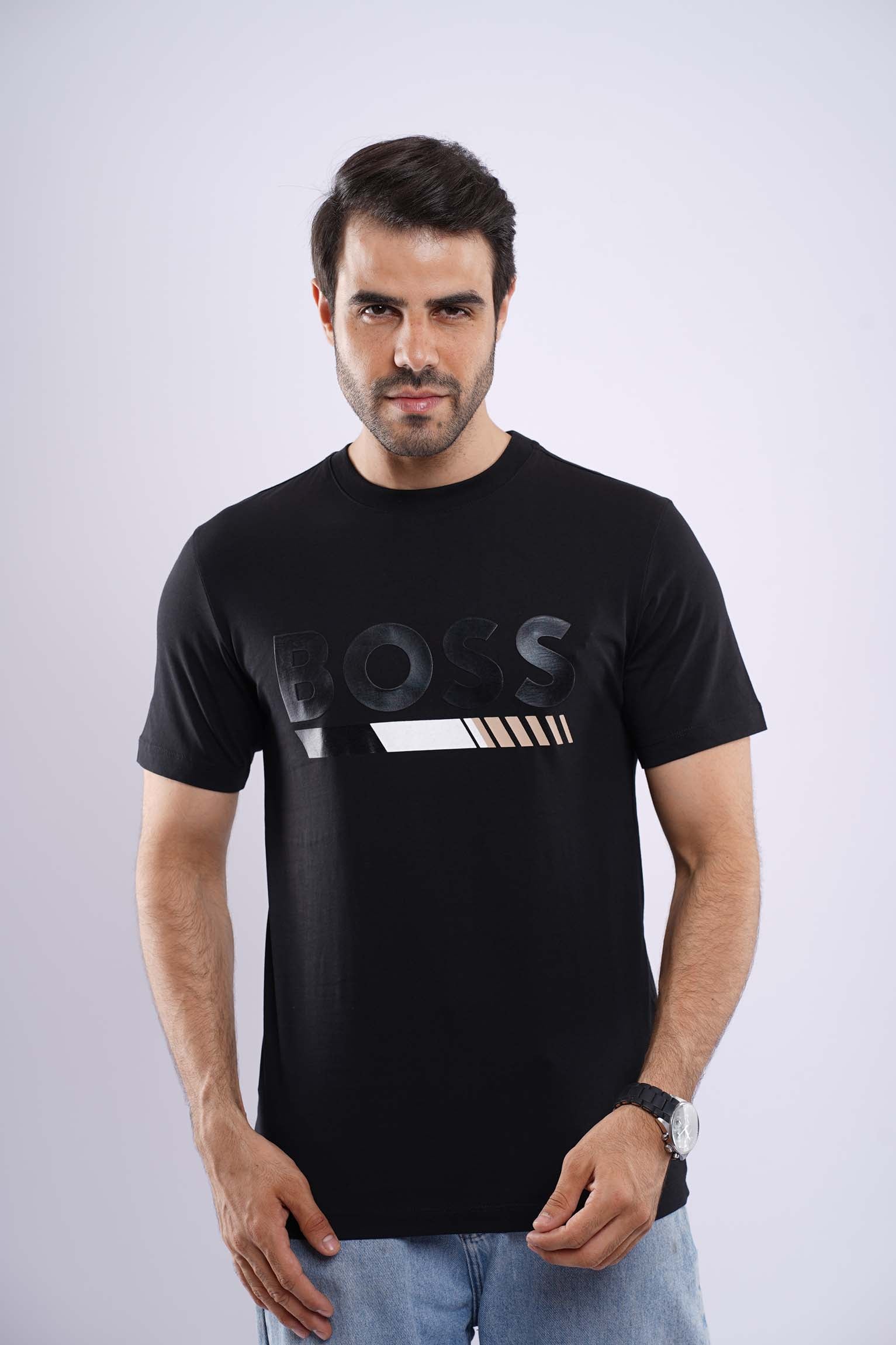 BOSS MEDUIM FIT COTTON T-SHIRT