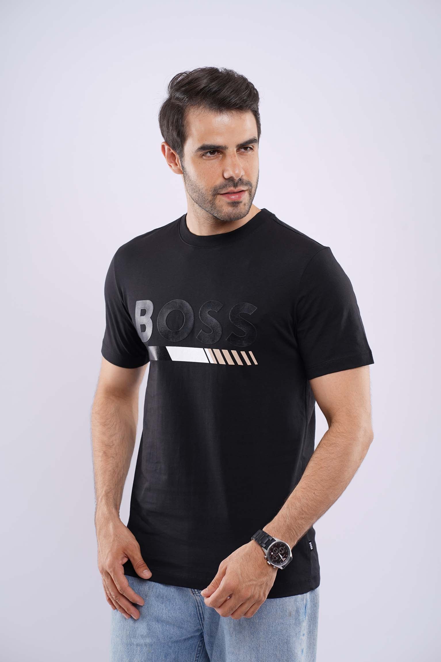 BOSS MEDUIM FIT COTTON T-SHIRT