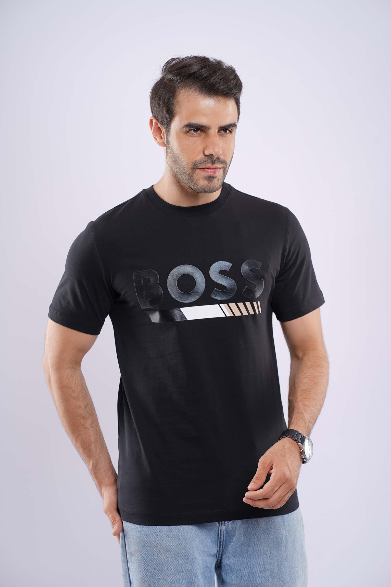 BOSS MEDUIM FIT COTTON T-SHIRT