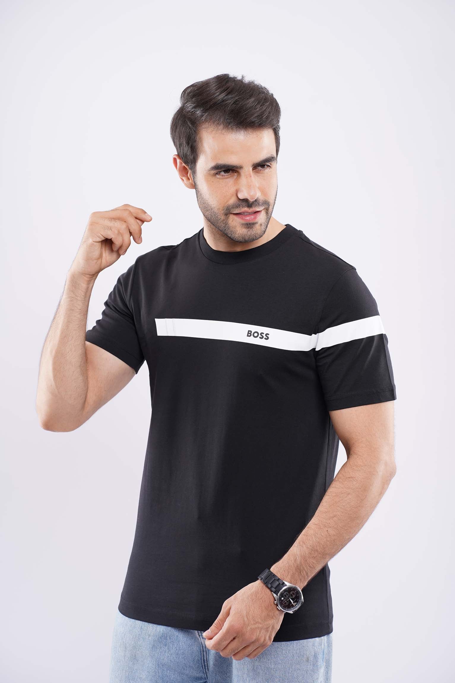 BOSS MEDUIM FIT COTTON T-SHIRT