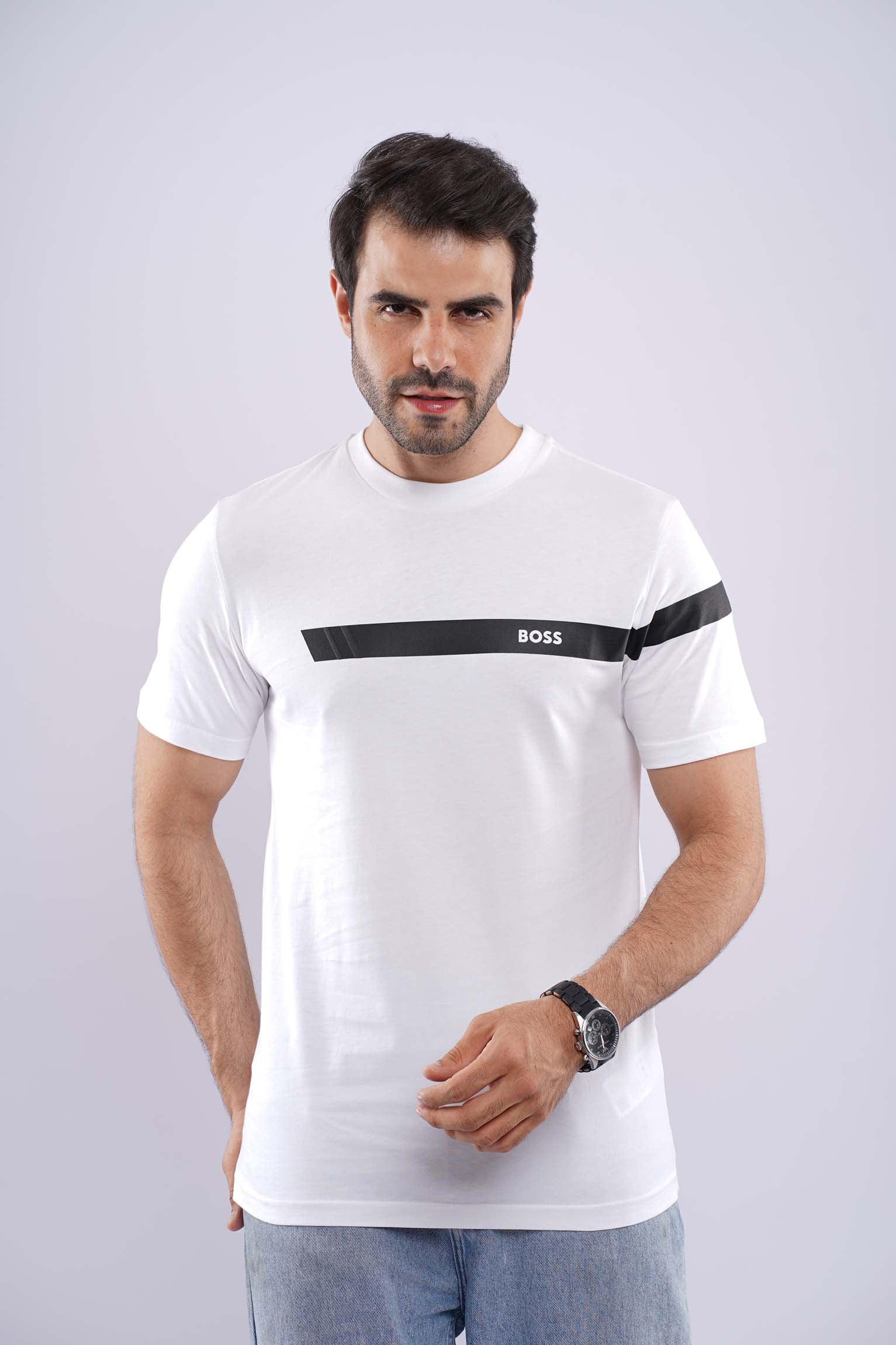 BOSS MEDUIM FIT COTTON T-SHIRT