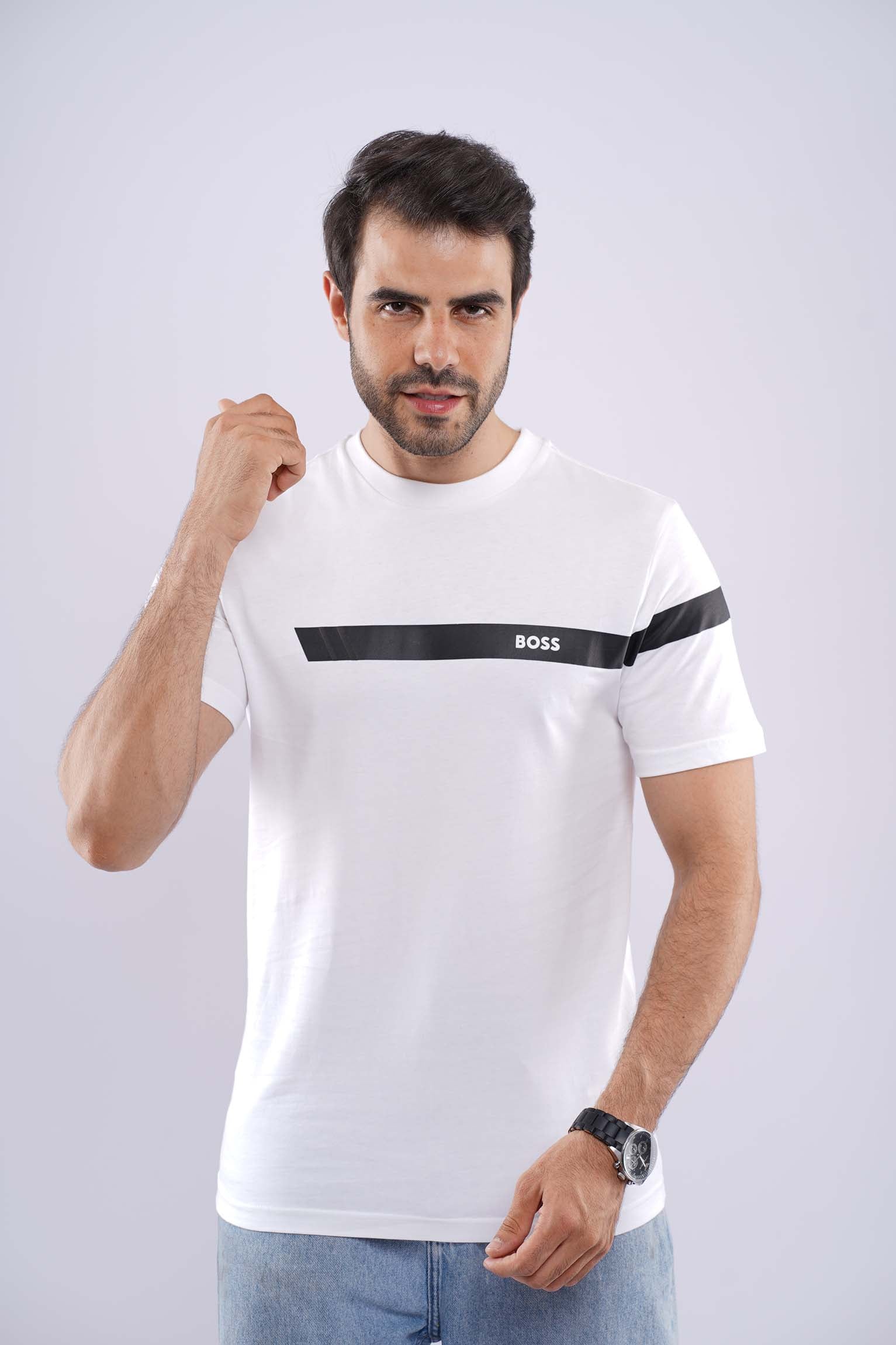 BOSS MEDUIM FIT COTTON T-SHIRT