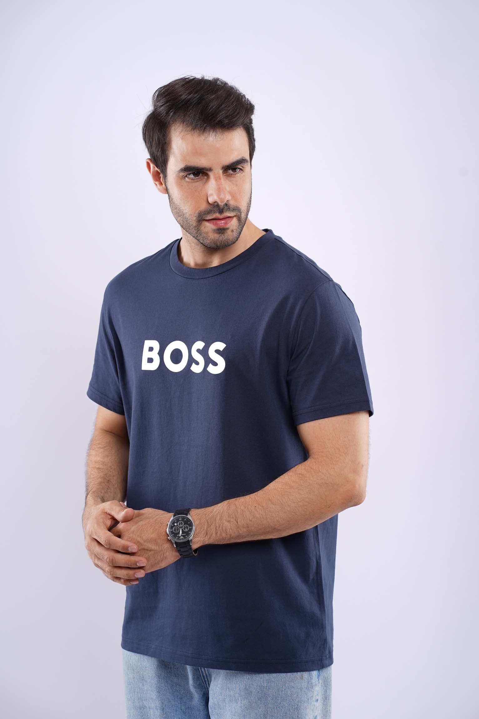 BOSS MEDUIM FIT COTTON T-SHIRT