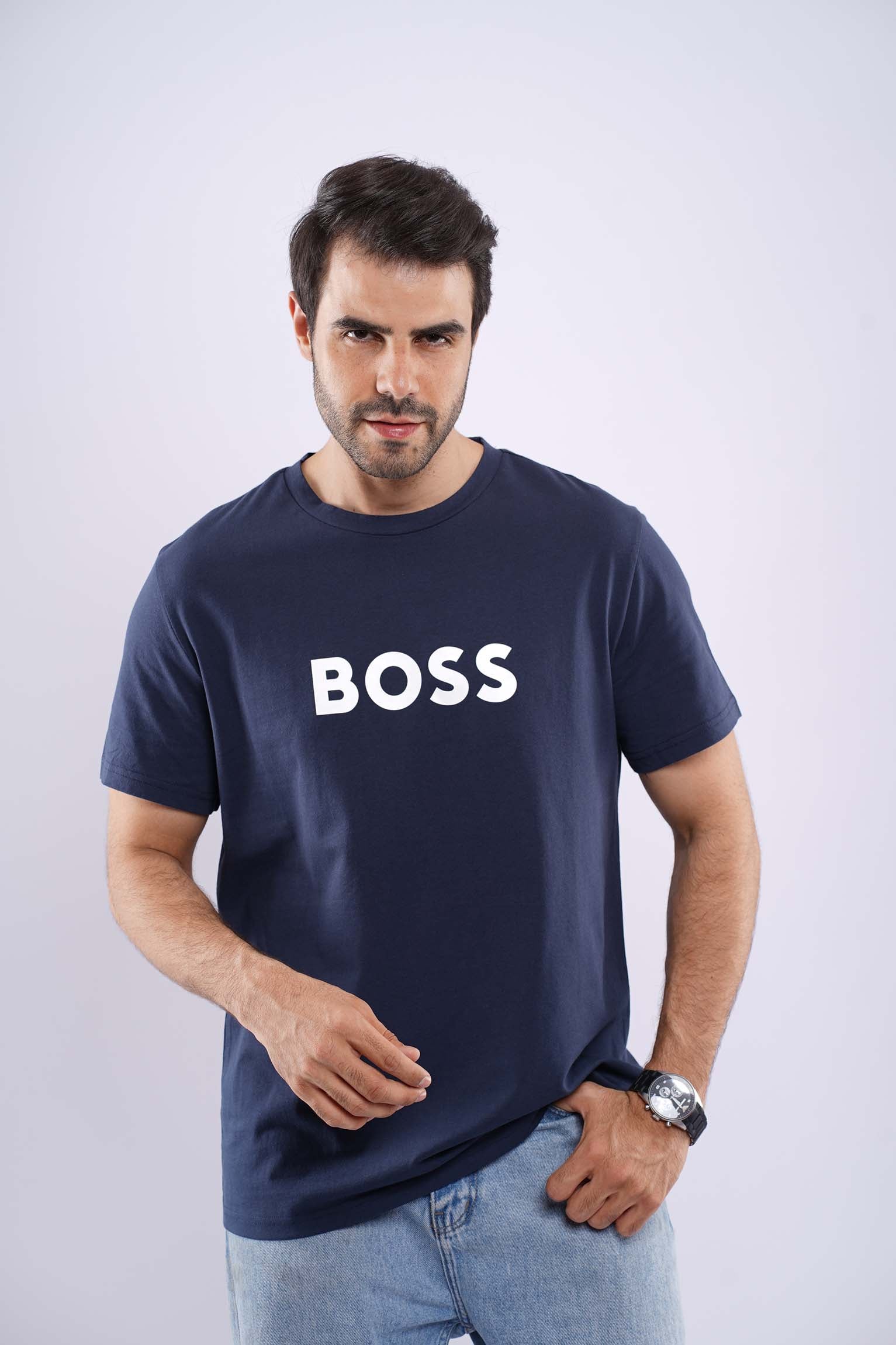 BOSS MEDUIM FIT COTTON T-SHIRT