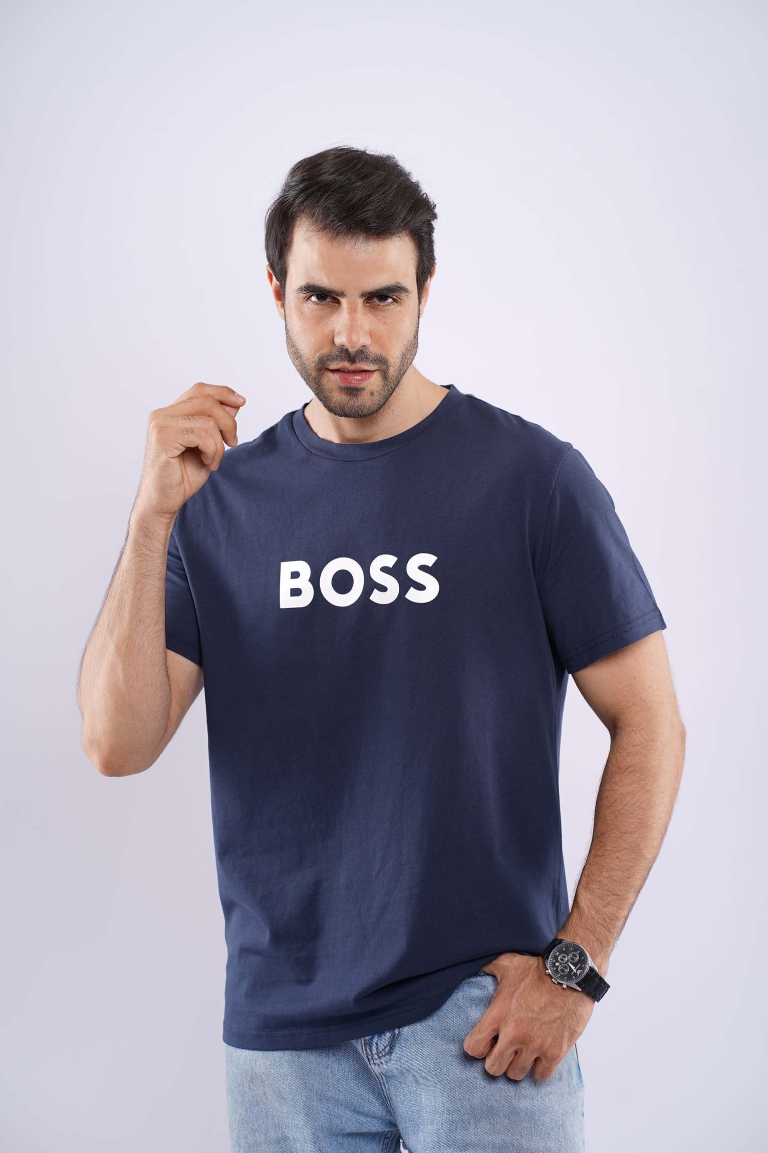 BOSS MEDUIM FIT COTTON T-SHIRT