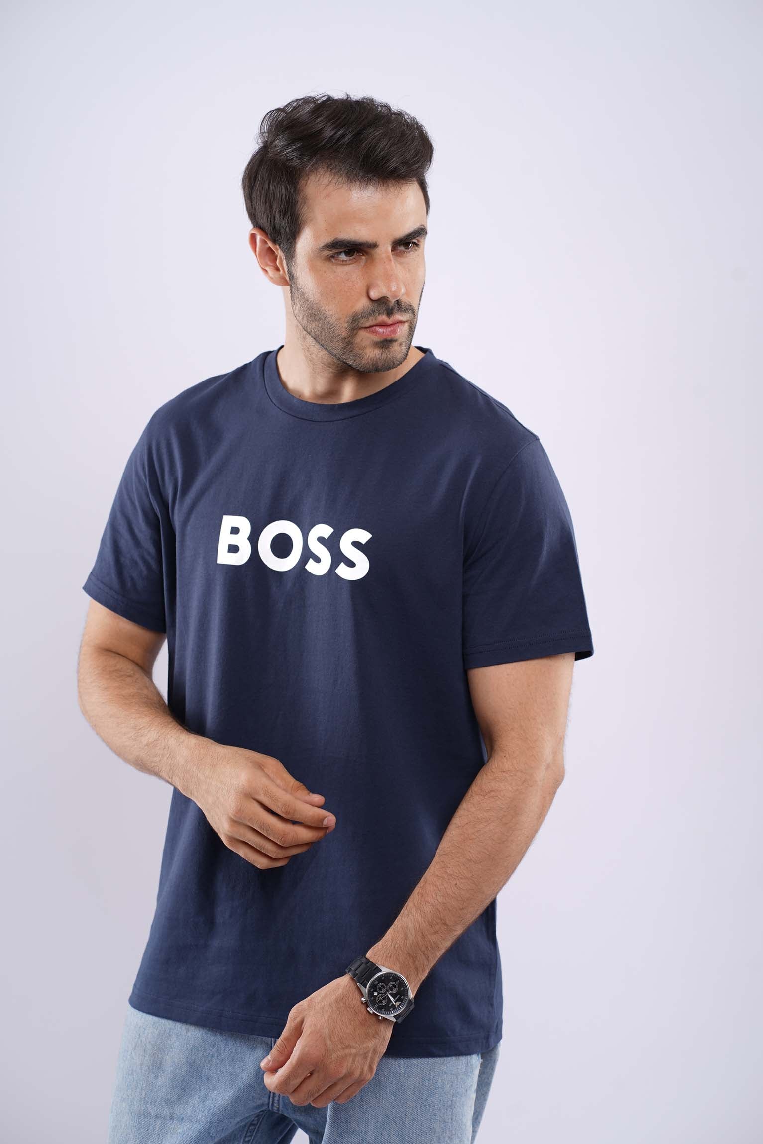 BOSS MEDUIM FIT COTTON T-SHIRT