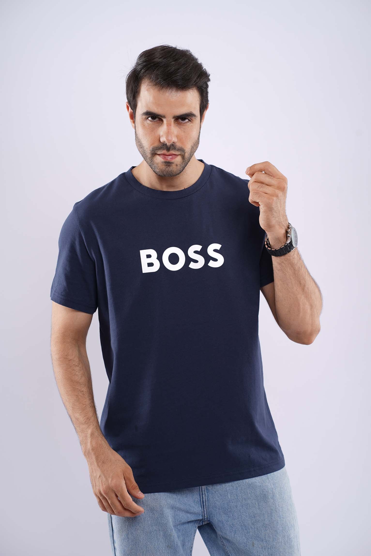 BOSS MEDUIM FIT COTTON T-SHIRT