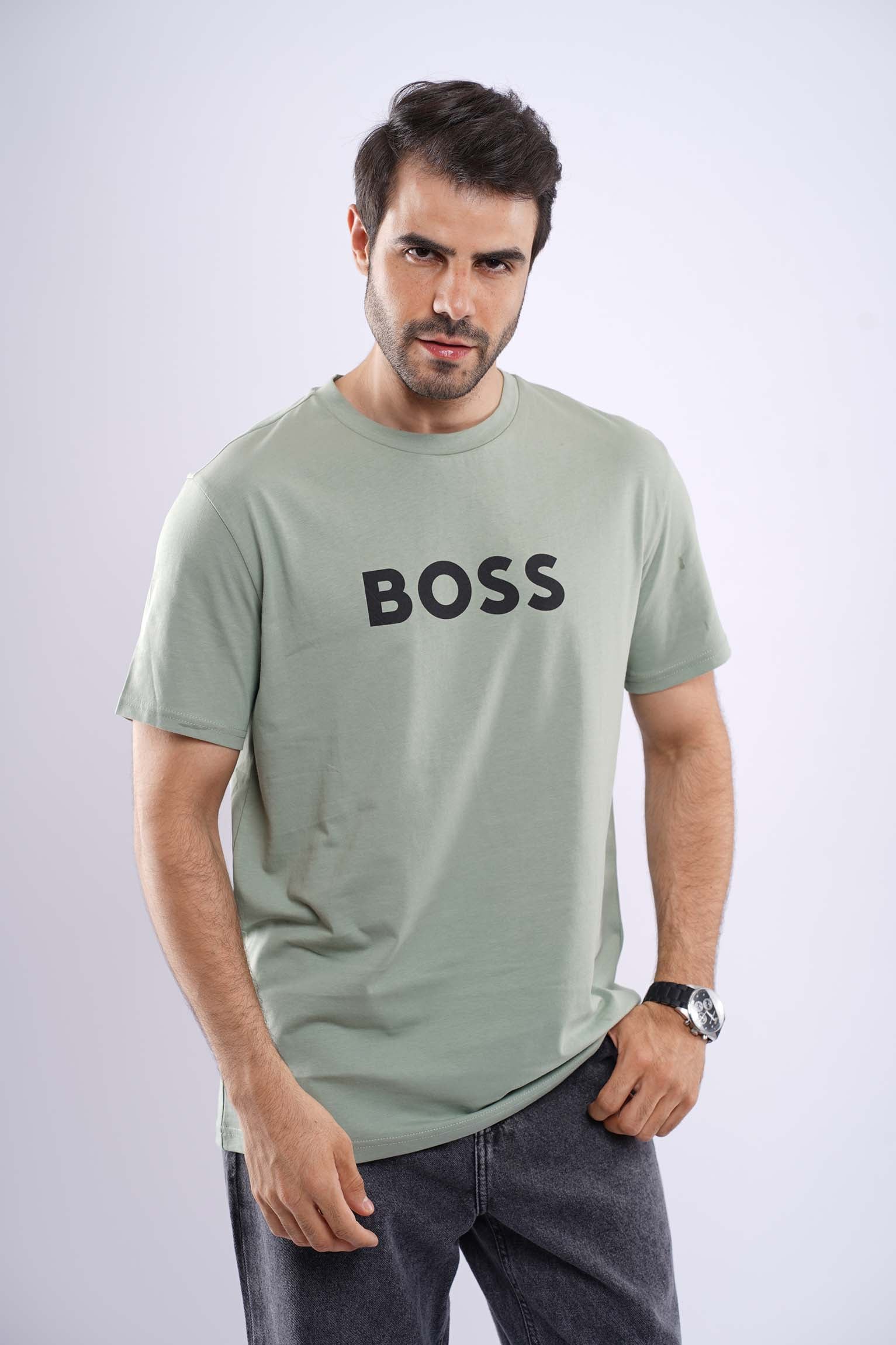 BOSS MEDUIM FIT COTTON T-SHIRT