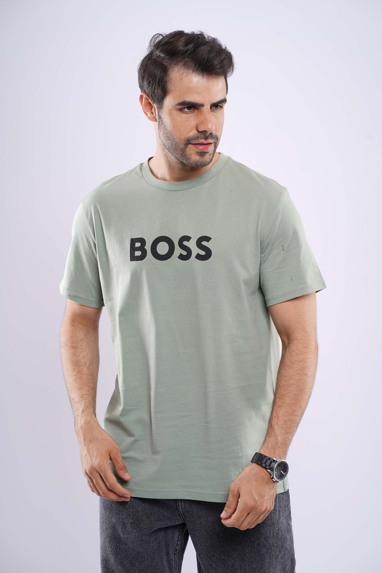 BOSS MEDUIM FIT COTTON T-SHIRT