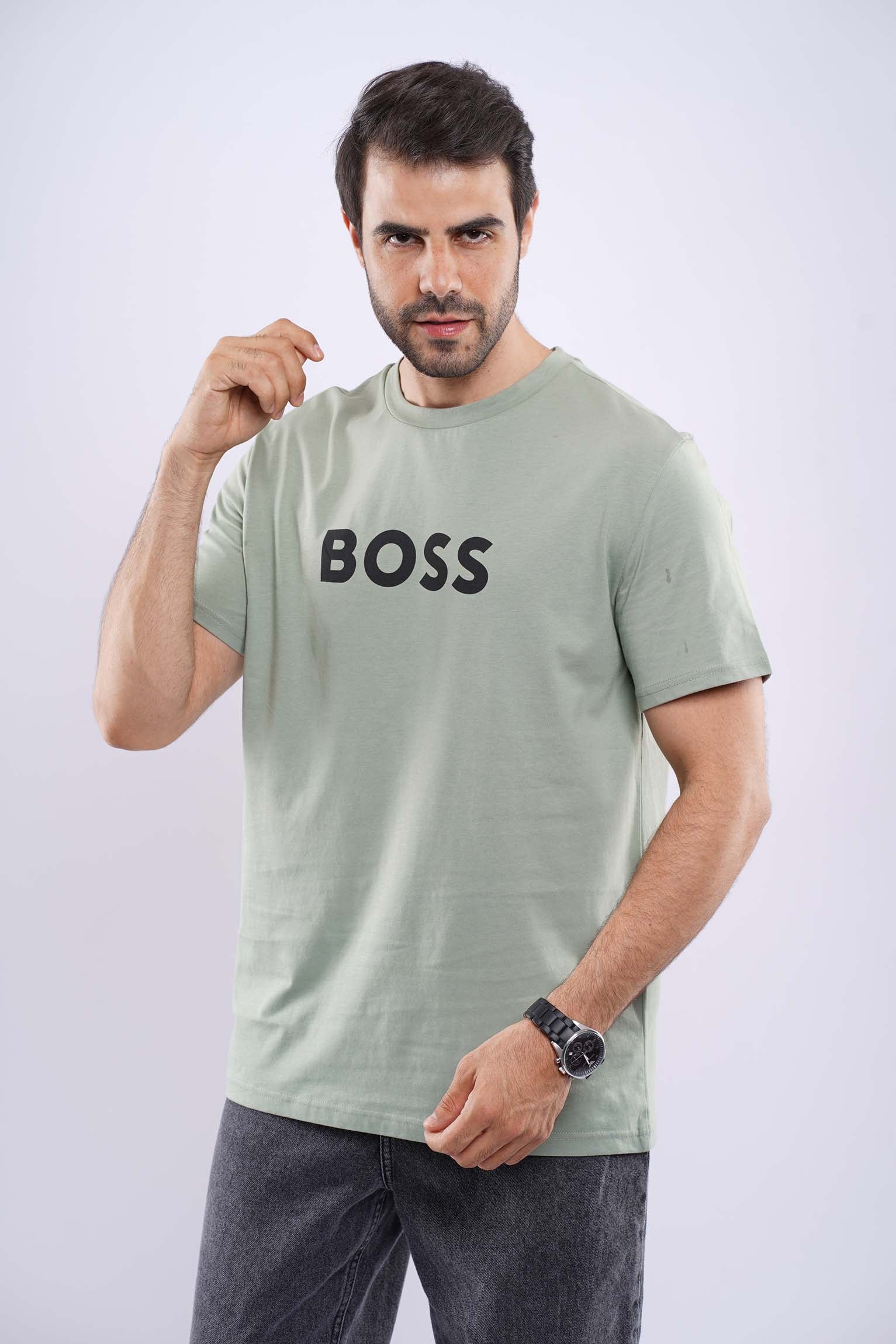 BOSS MEDUIM FIT COTTON T-SHIRT