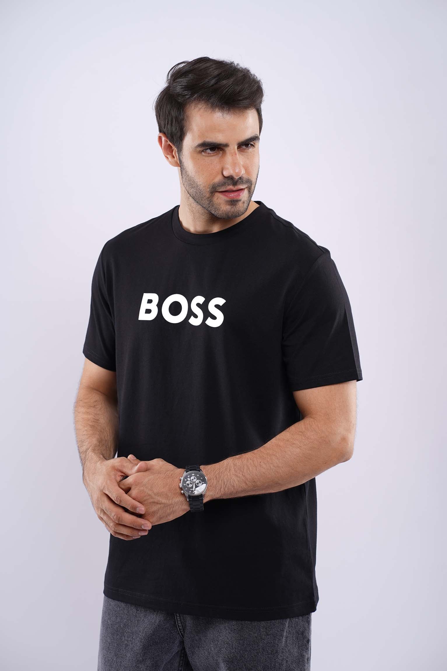 BOSS MEDUIM FIT COTTON T-SHIRT