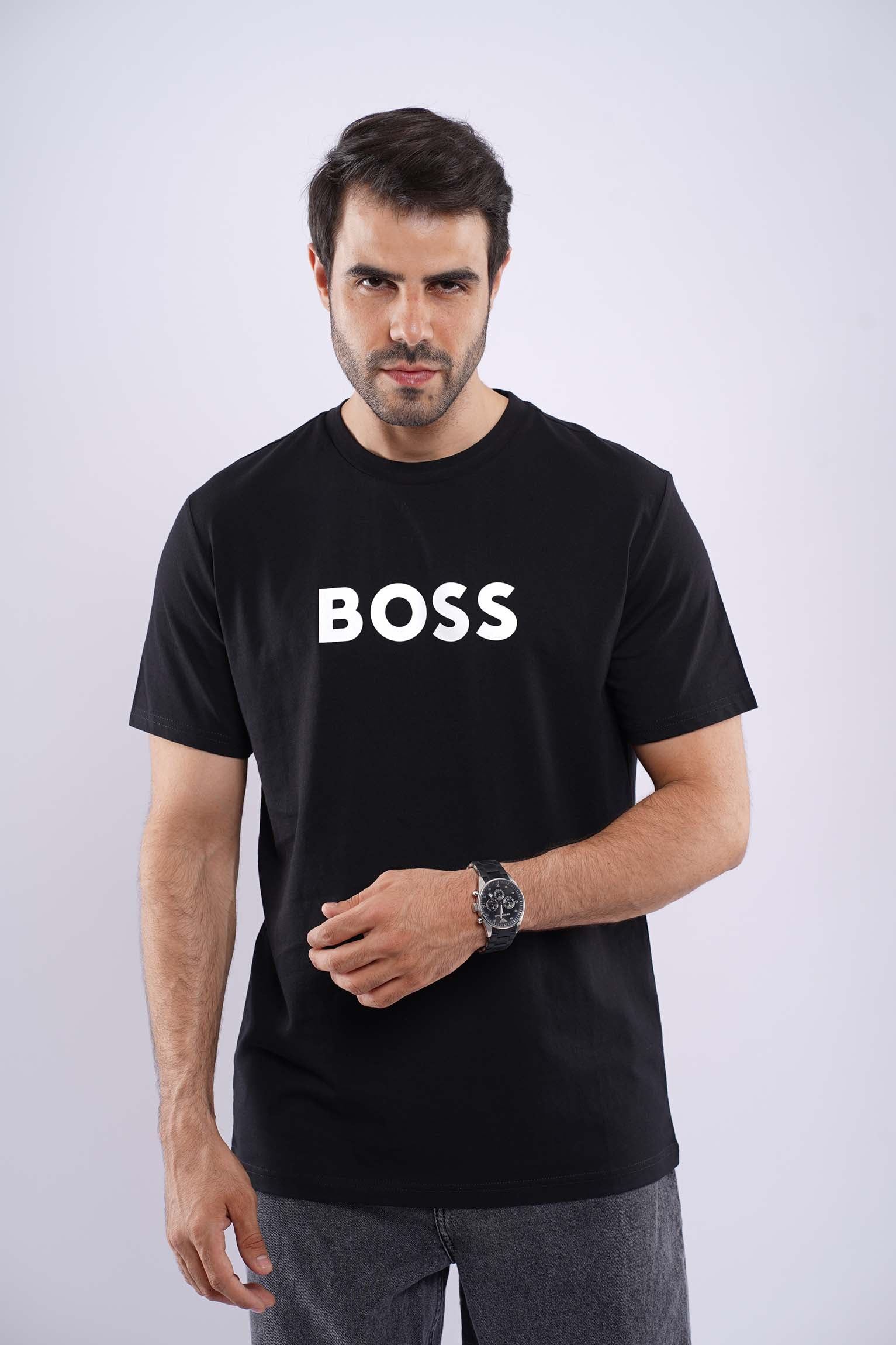 BOSS MEDUIM FIT COTTON T-SHIRT