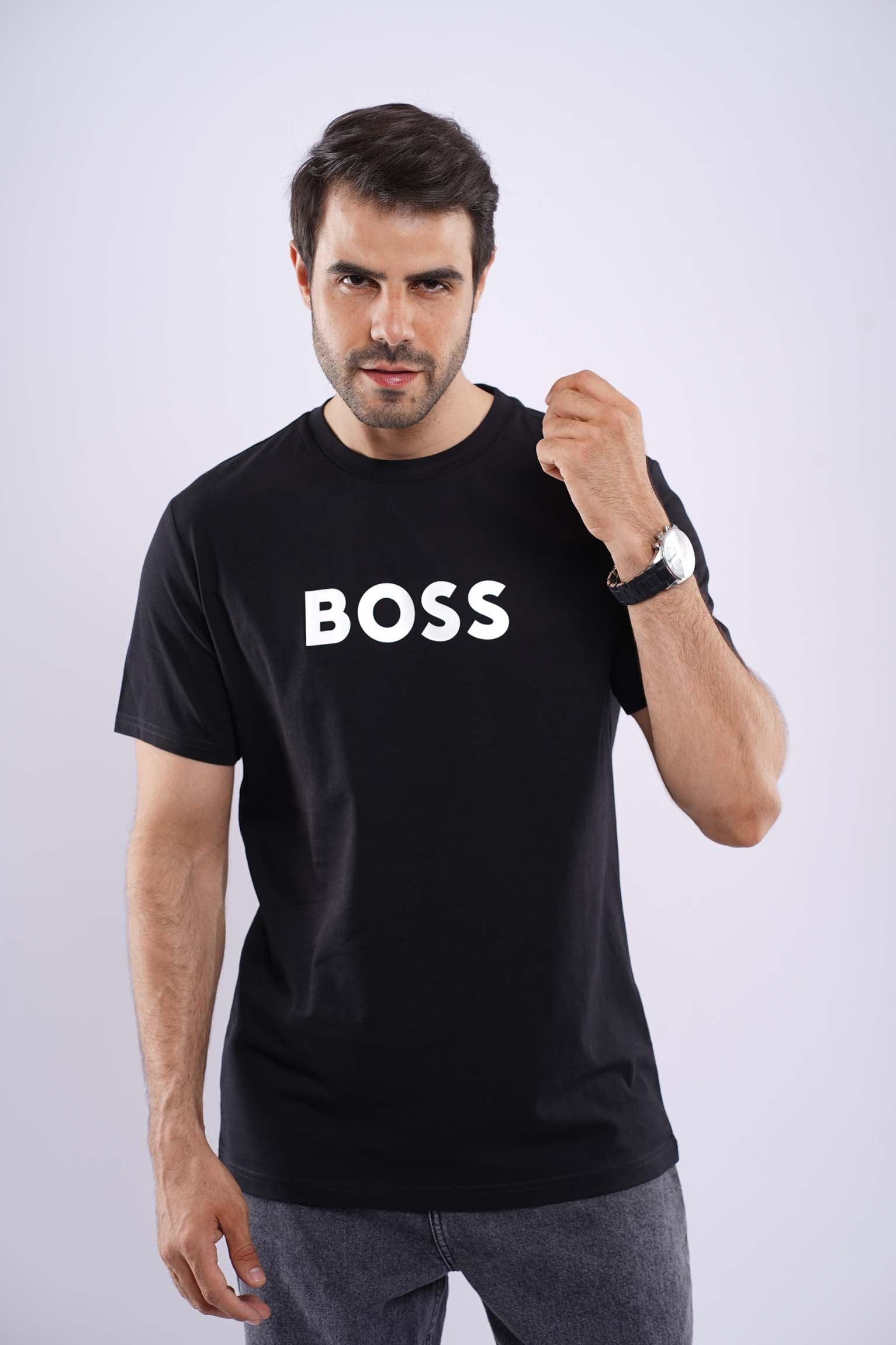 BOSS MEDUIM FIT COTTON T-SHIRT