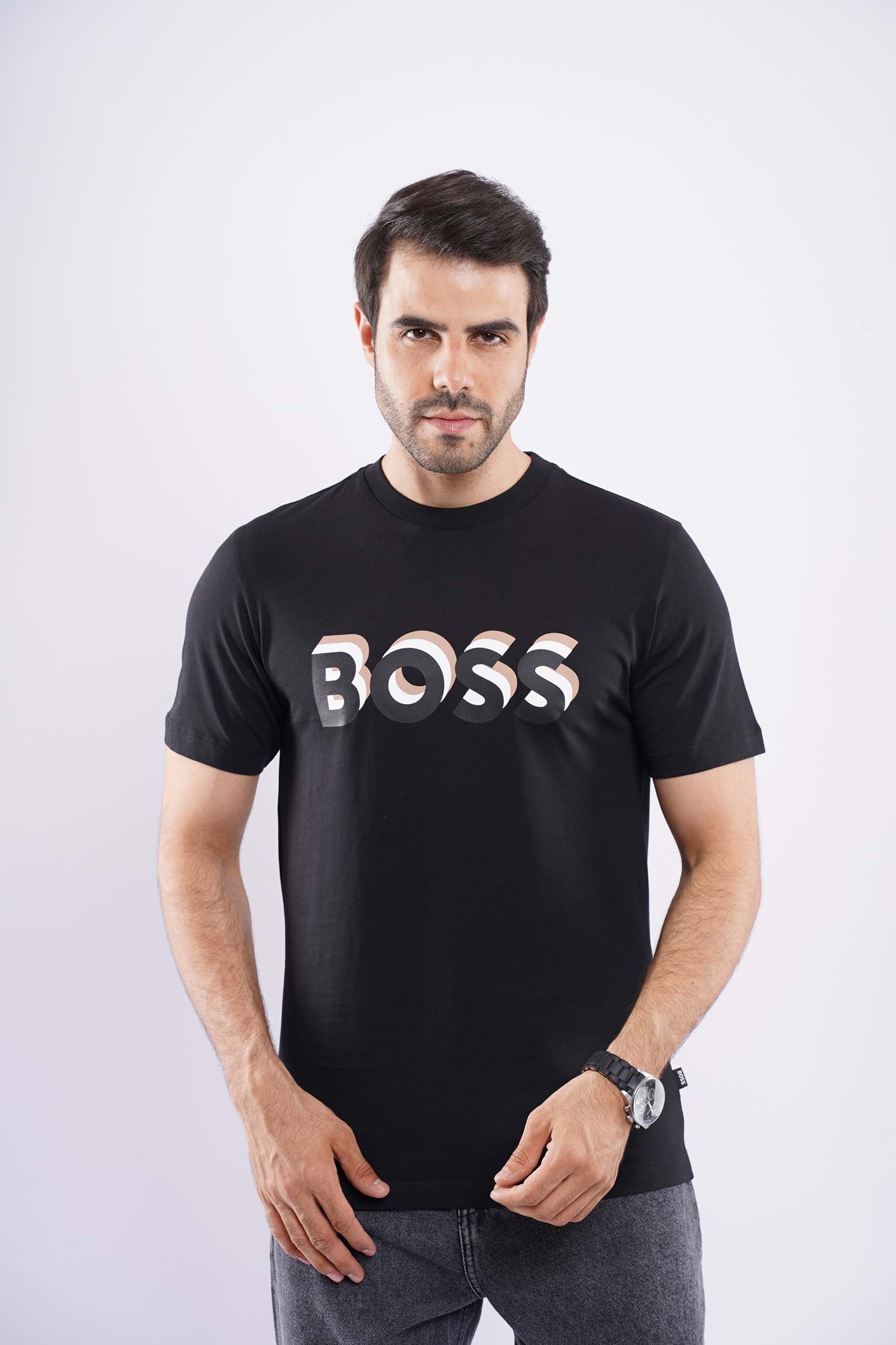 BOSS MEDUIM FIT COTTON T-SHIRT