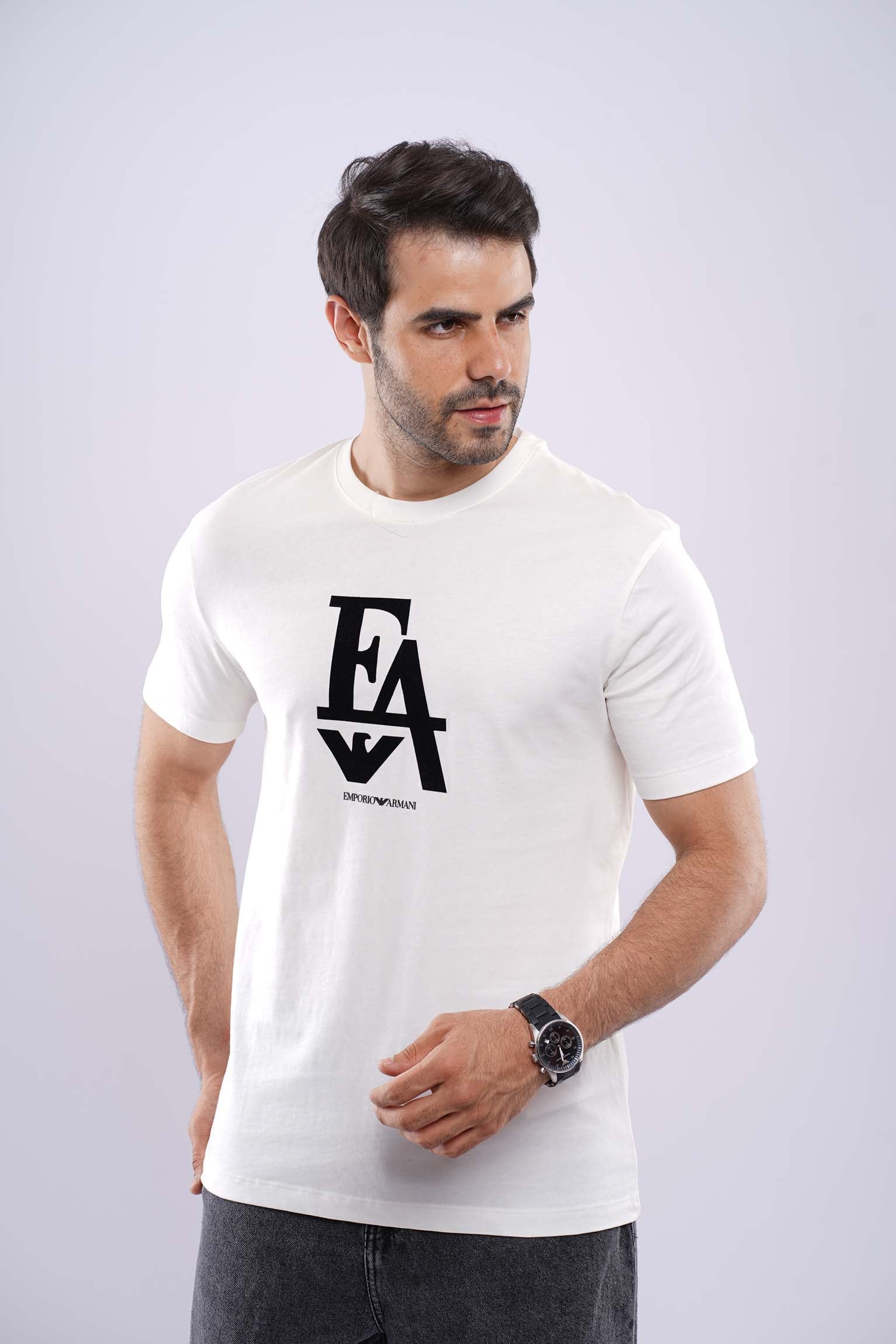 EMPORIO ARMANI MEDUIM FIT COTTON T-SHIRT