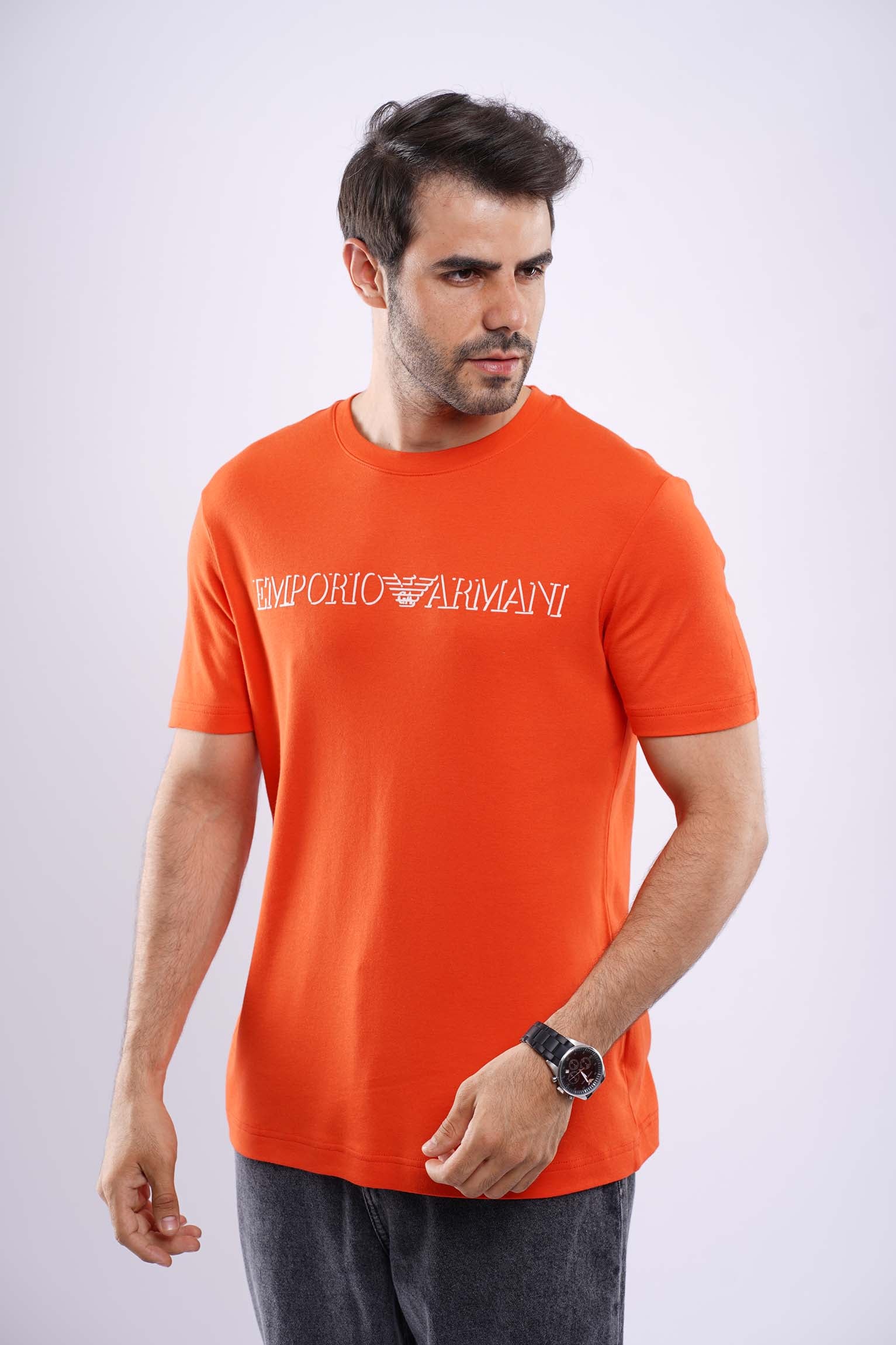 EMPORIO ARMANI MEDUIM FIT COTTON T-SHIRT