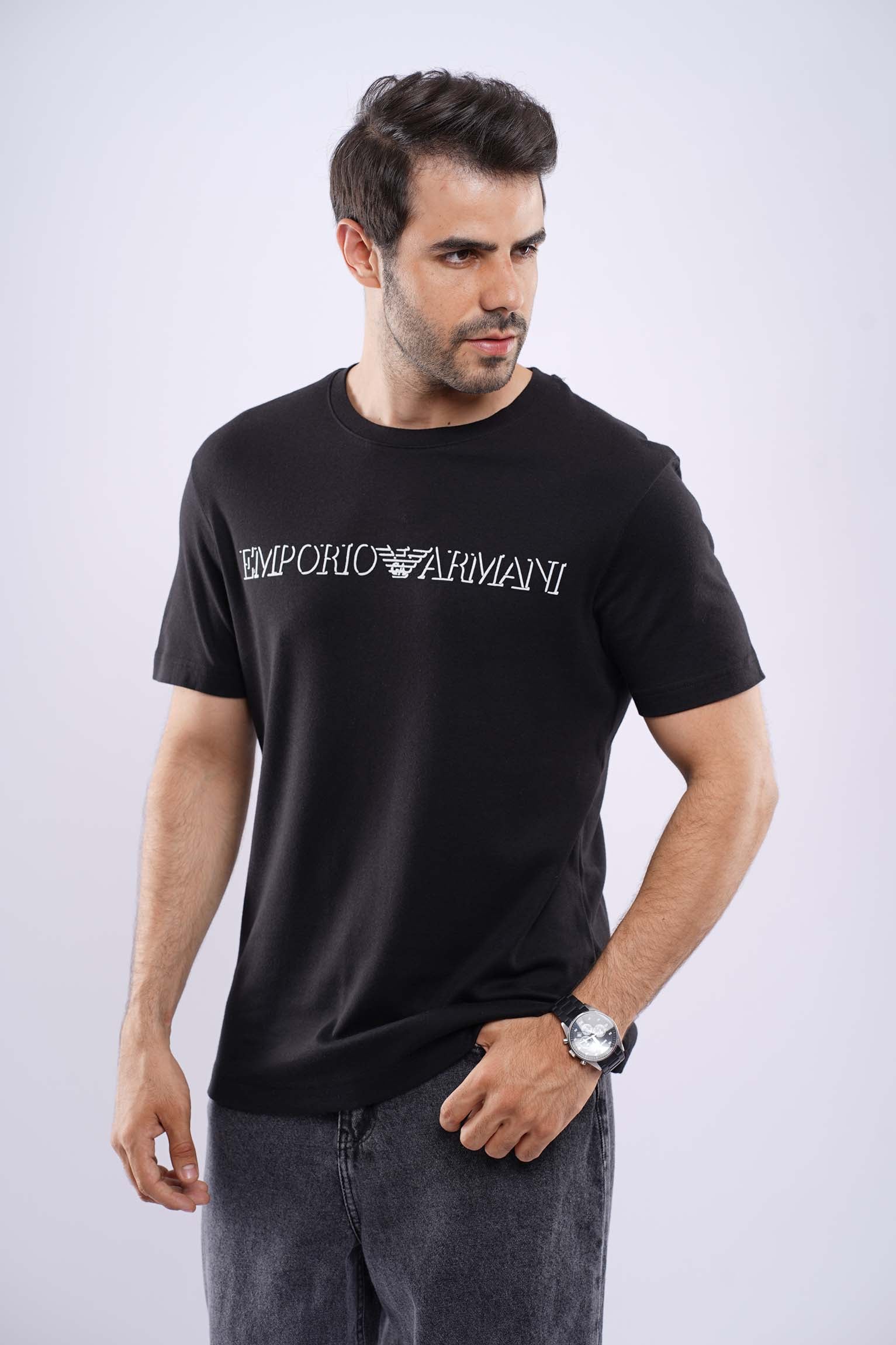 EMPORIO ARMANI MEDUIM FIT COTTON T-SHIRT