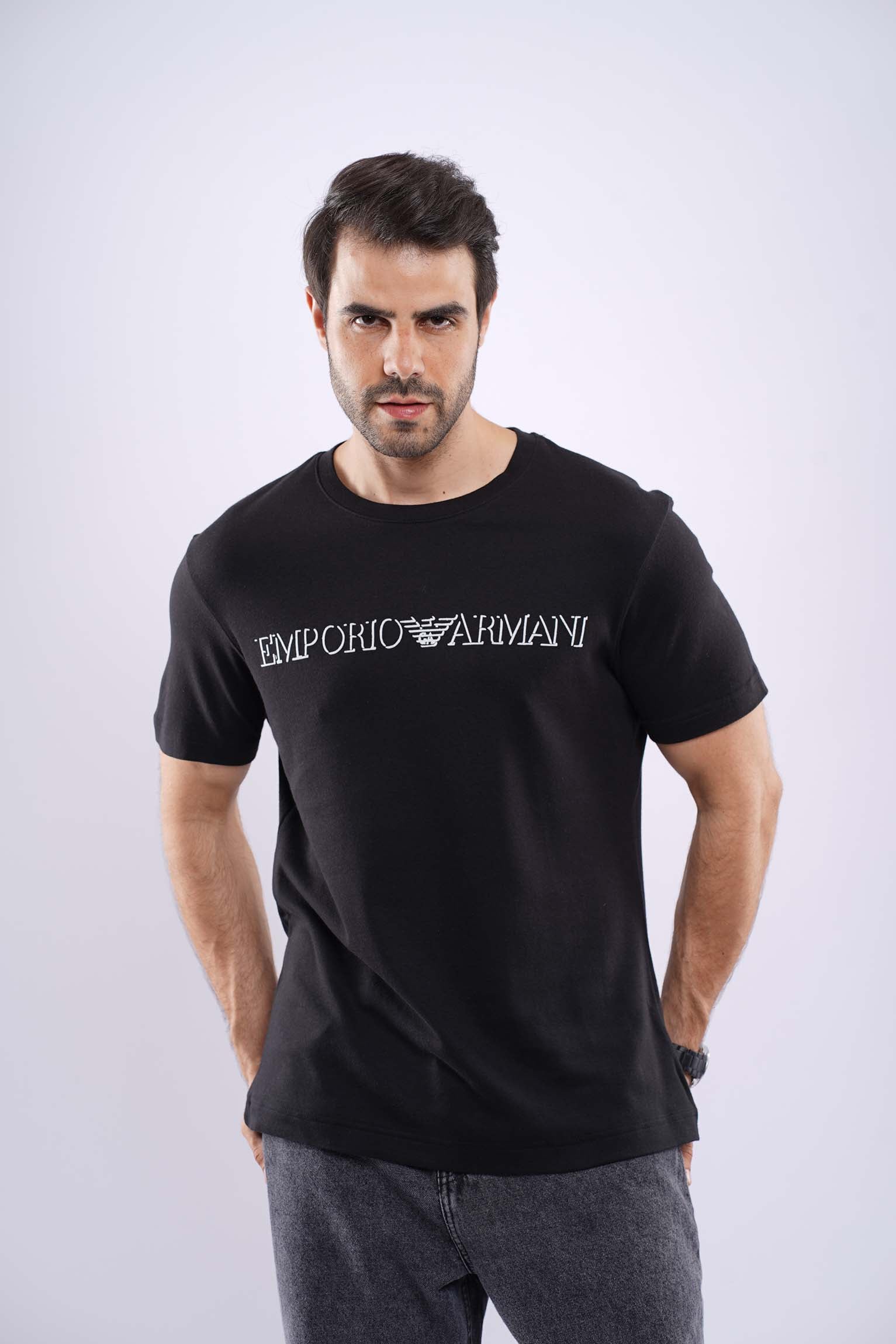 EMPORIO ARMANI MEDUIM FIT COTTON T-SHIRT