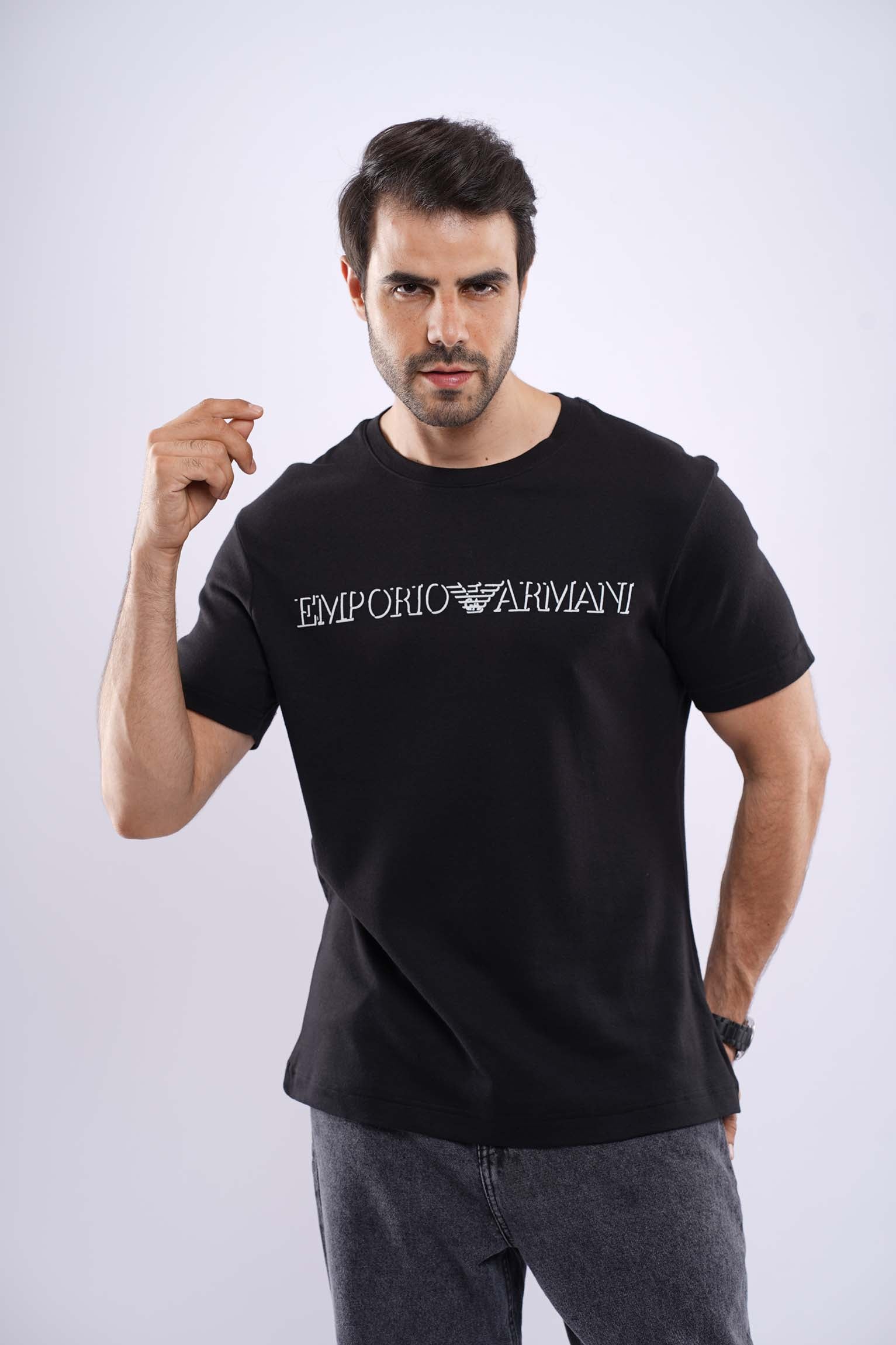 EMPORIO ARMANI MEDUIM FIT COTTON T-SHIRT