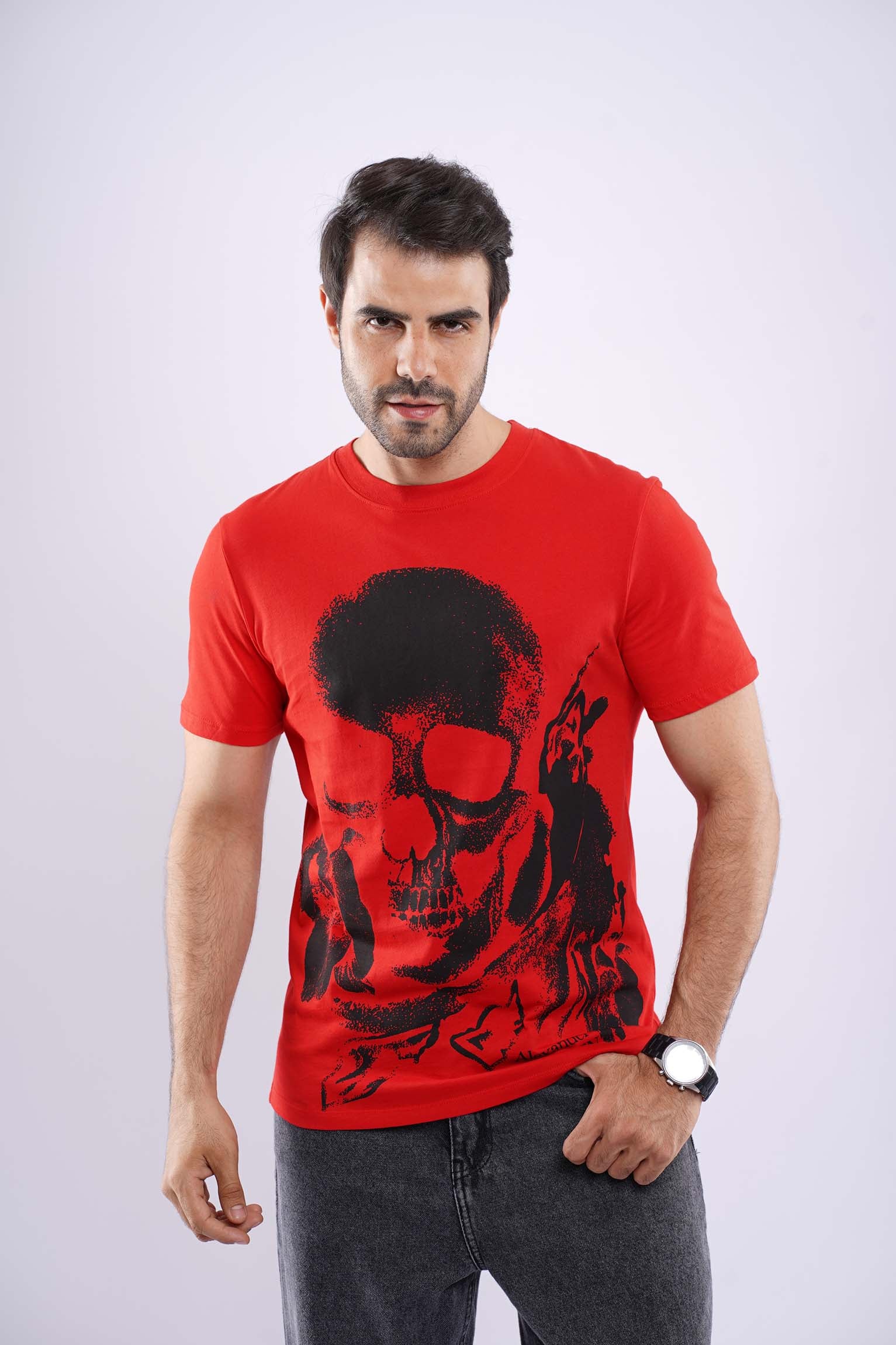 ALEXANDER MCQUEEN MEDUIM FIT COTTON T-SHIRT