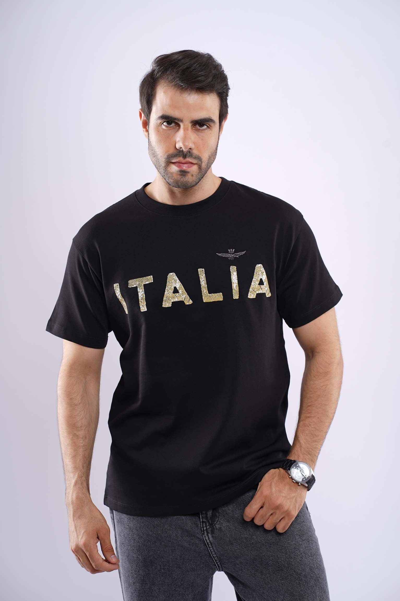 AERONUTICA ITALIA MEDUIM FIT COTTON T-SHIRT