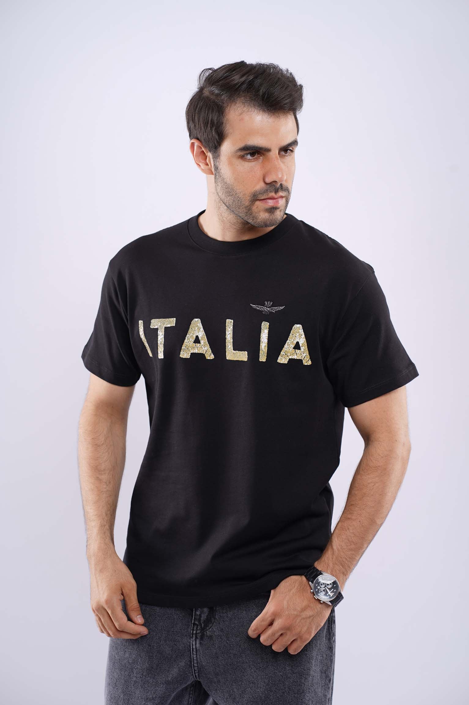 AERONUTICA ITALIA MEDUIM FIT COTTON T-SHIRT