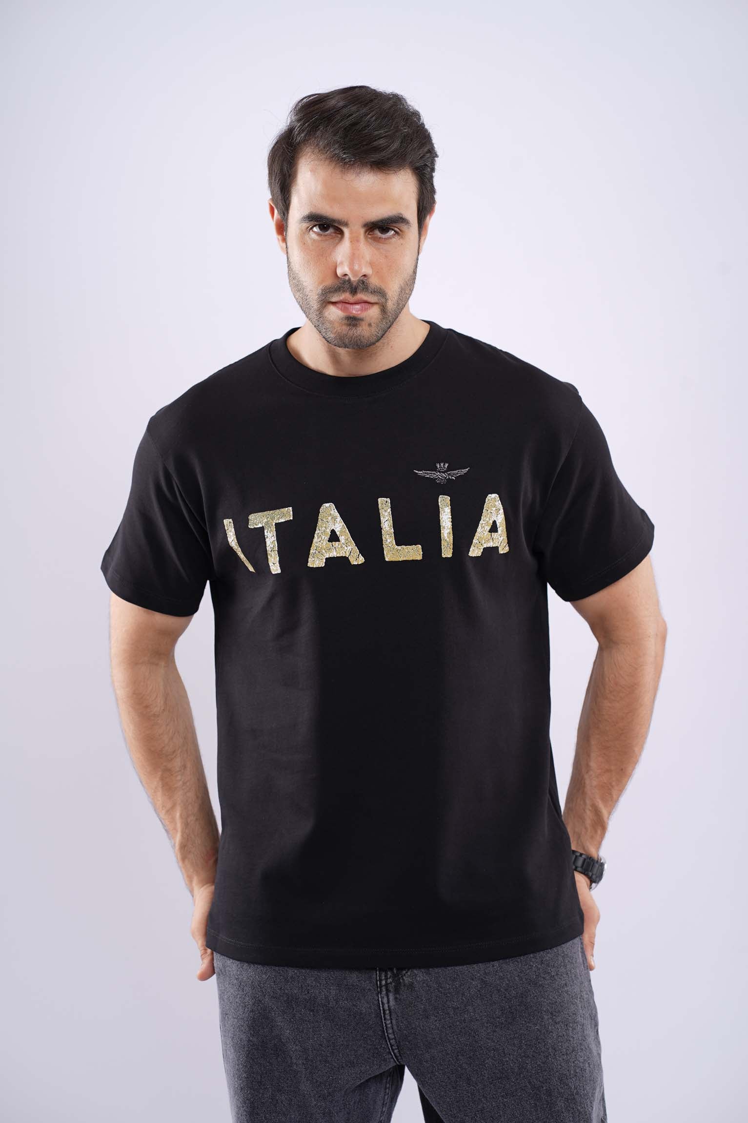 AERONUTICA ITALIA MEDUIM FIT COTTON T-SHIRT