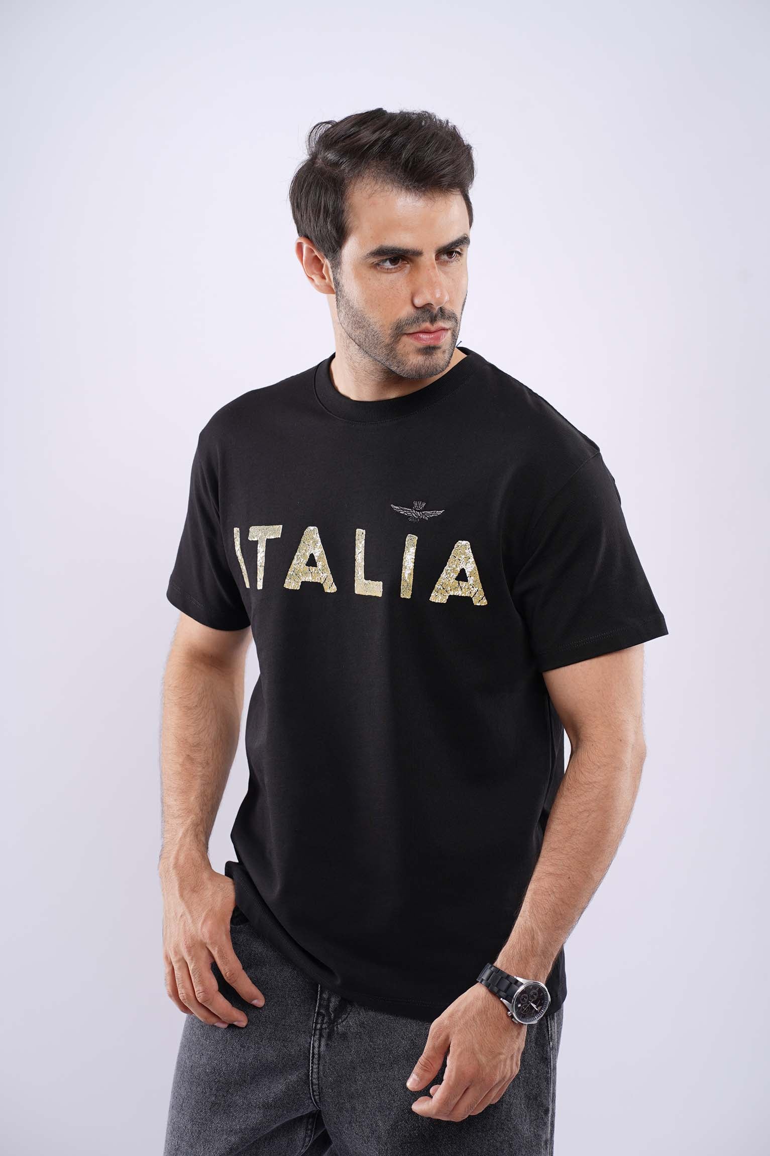 AERONUTICA ITALIA MEDUIM FIT COTTON T-SHIRT