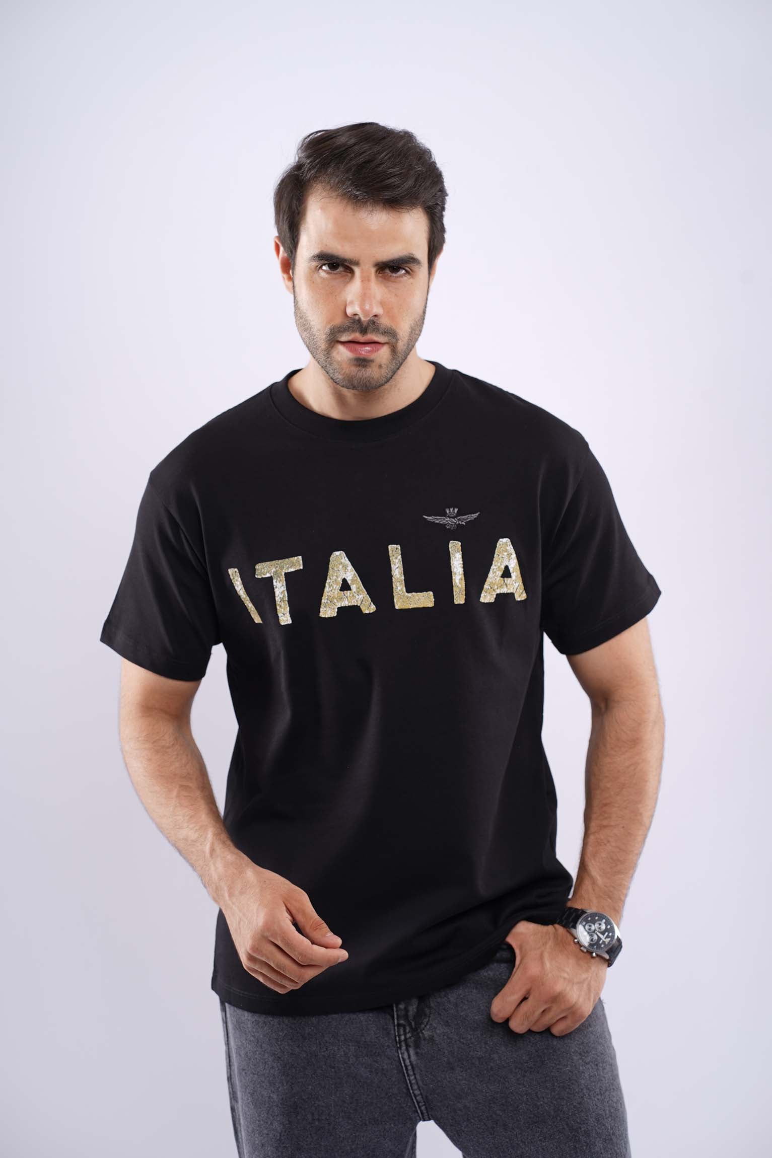 AERONUTICA ITALIA MEDUIM FIT COTTON T-SHIRT