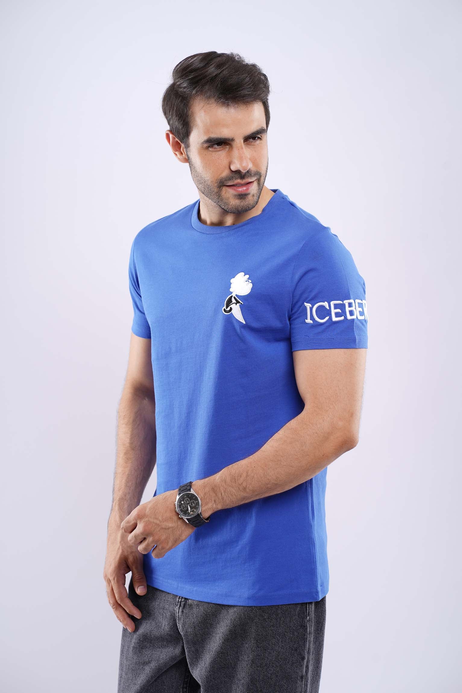 ICEBERG  MEDUIM FIT COTTON T-SHIRT