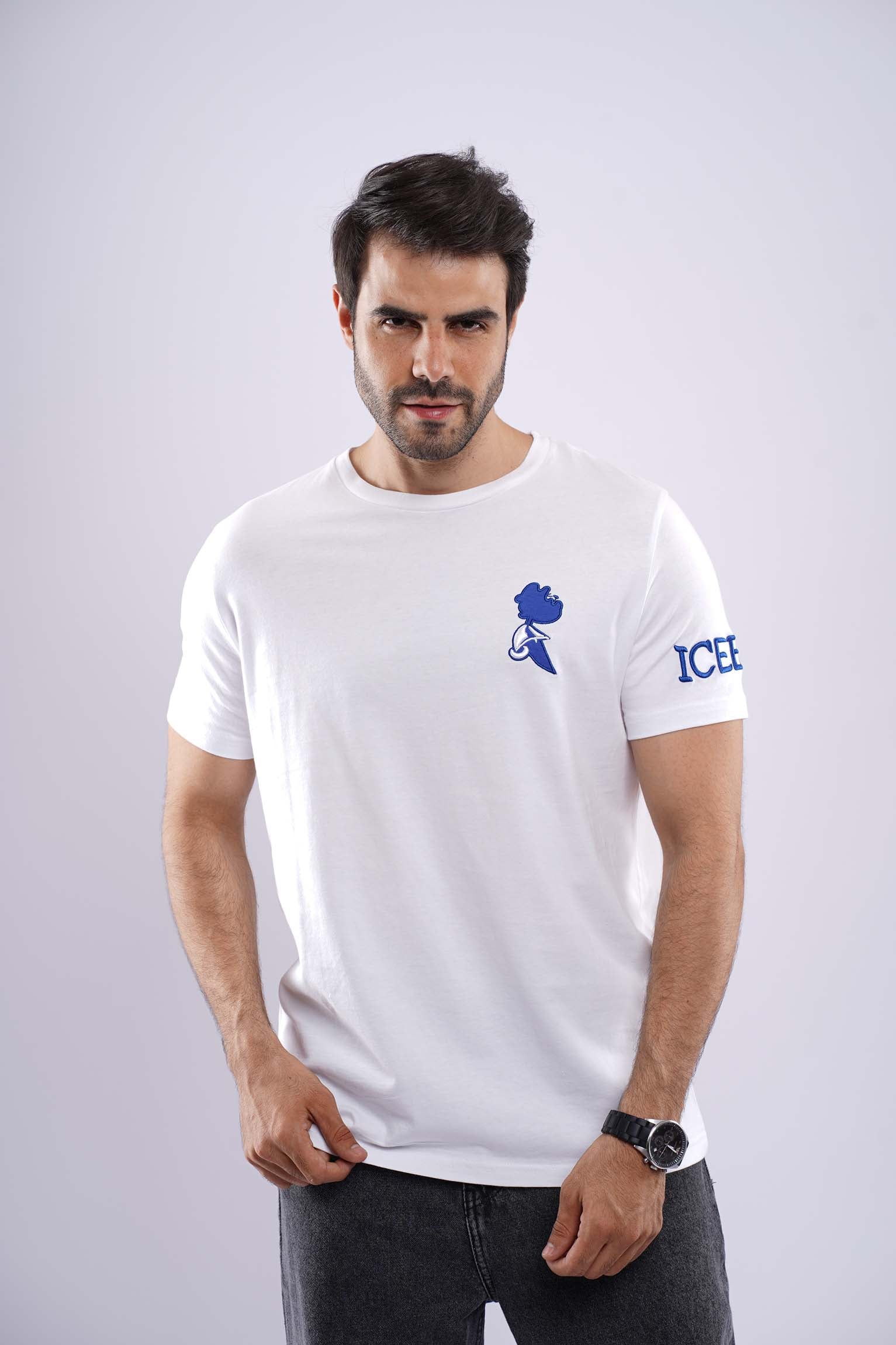 ICEBERG  MEDUIM FIT COTTON T-SHIRT