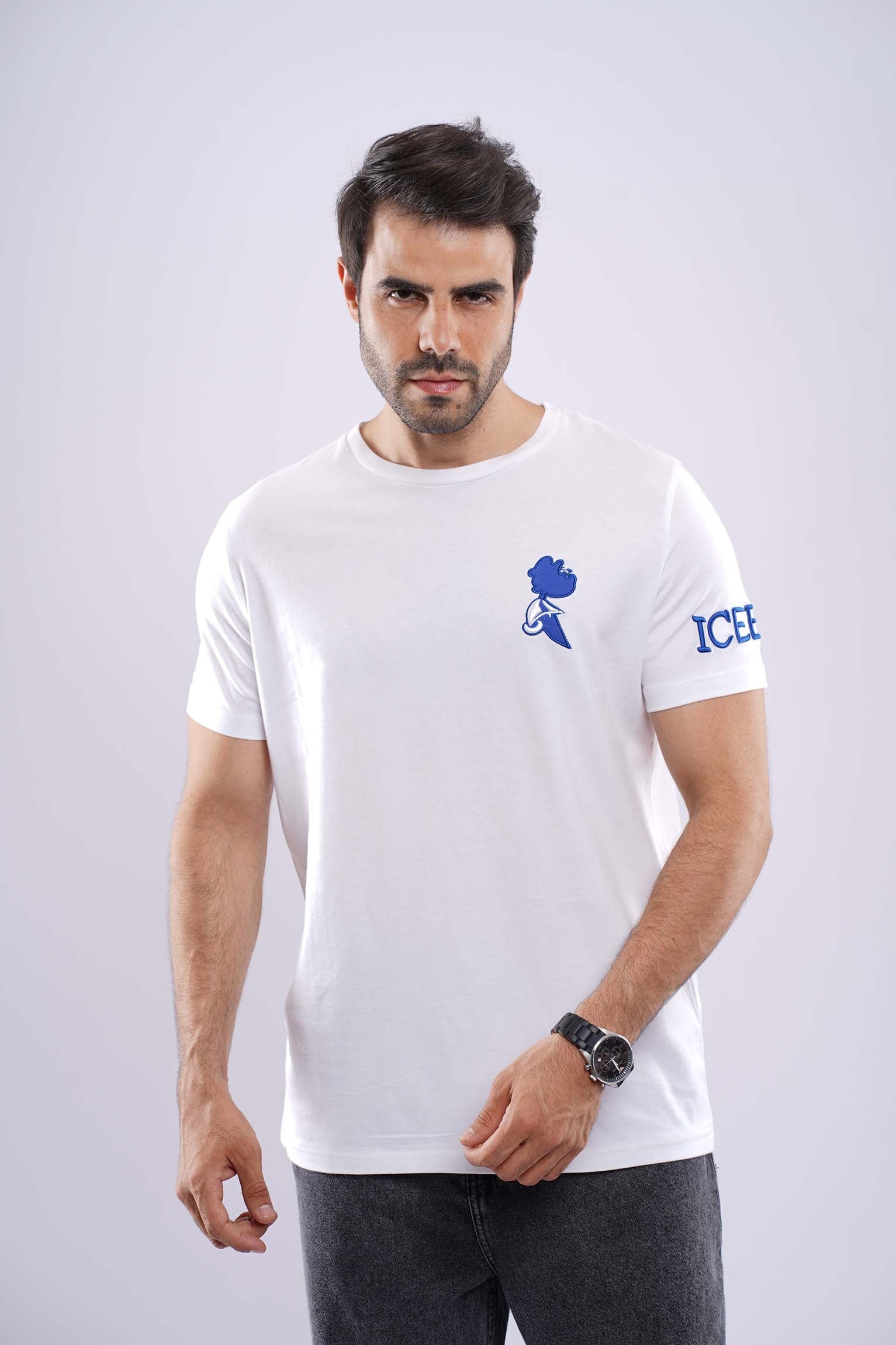 ICEBERG  MEDUIM FIT COTTON T-SHIRT