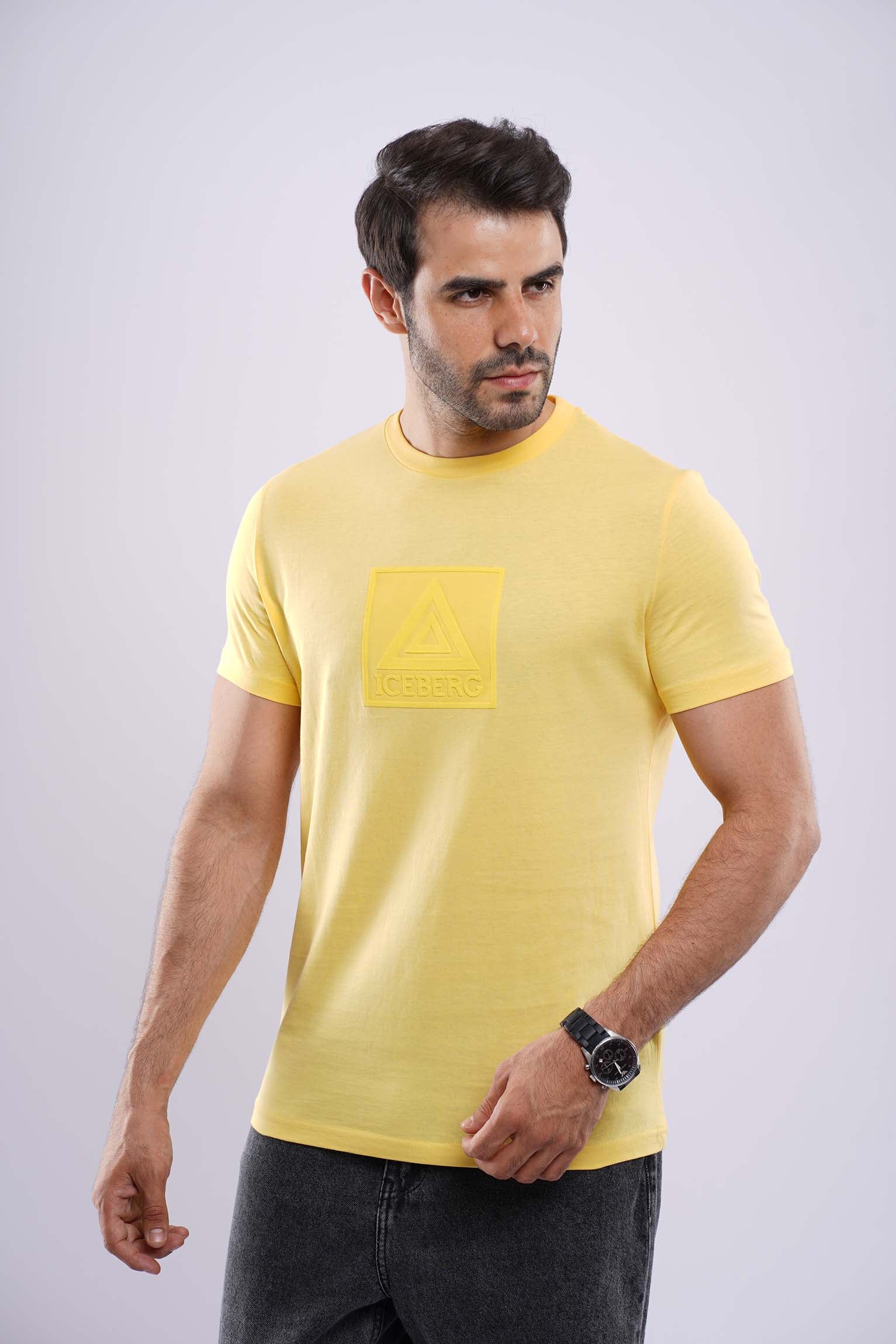 ICEBERG  MEDUIM FIT COTTON T-SHIRT